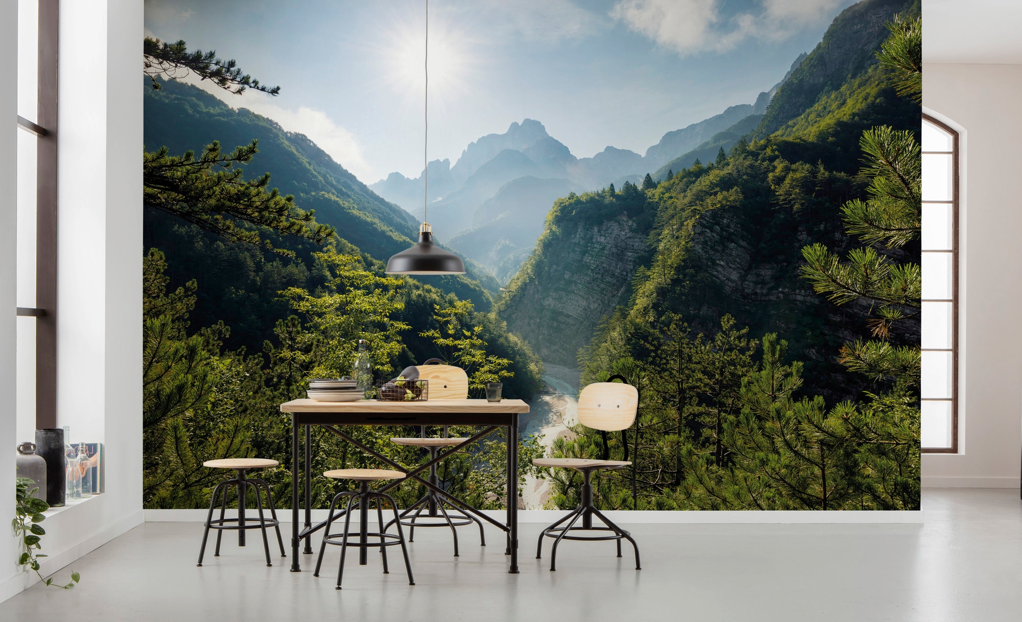 Komar Vliestapete »Digitaldruck Vlies -  Elbenpforte - Größe 450 x 280 cm« bedruckt glatt Wohnzimmer, Schlafzimmer