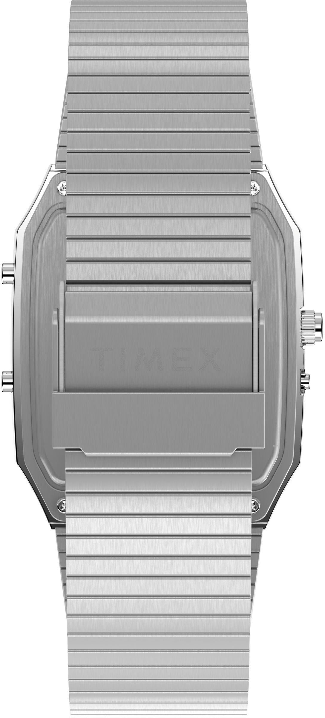 Timex Quarzuhr »REISSUE«, Armbanduhr, Herrenuhr, Damenuhr,digital,Edelstahlarmband