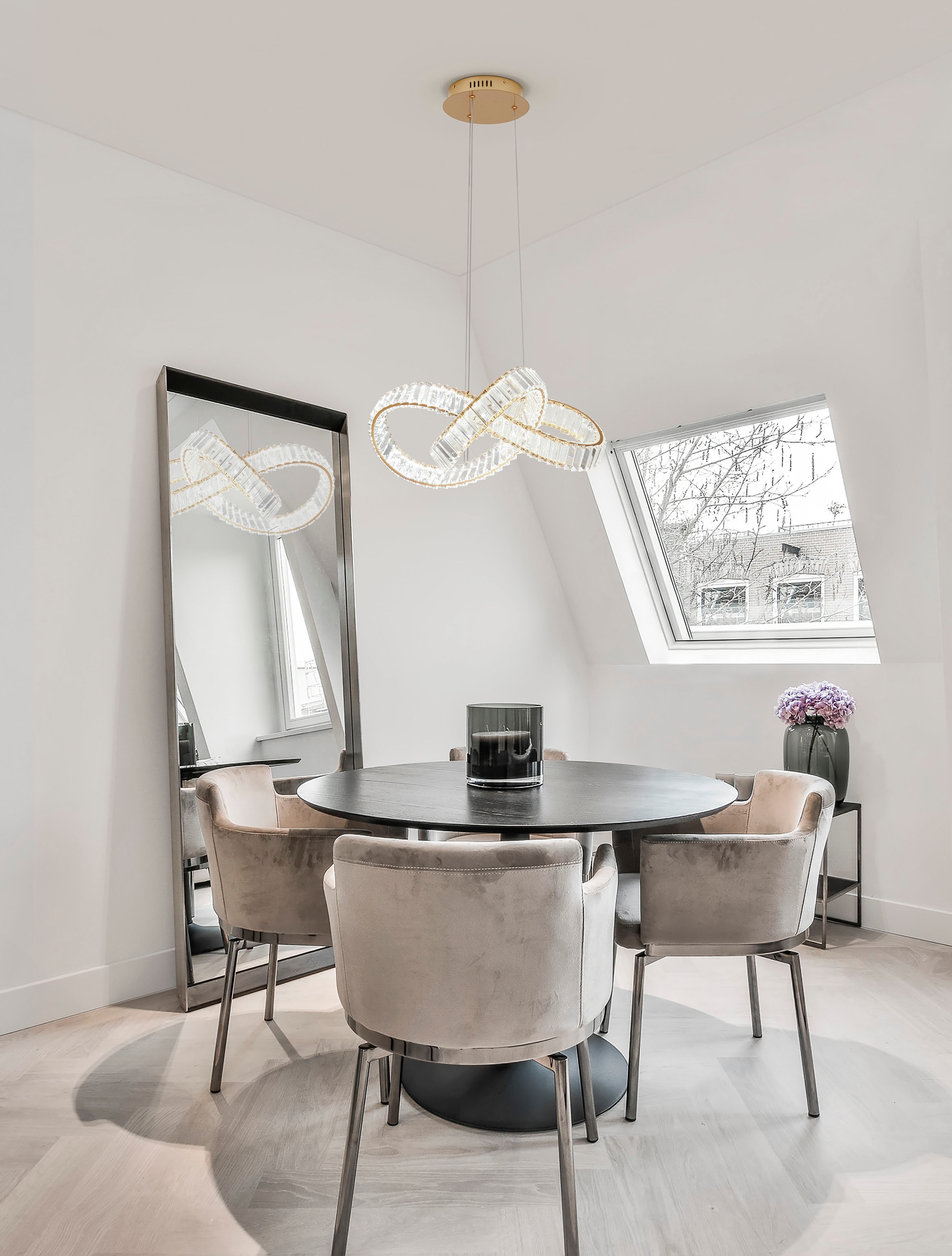 Nova Luce LED-Hängeleuchte »CONCETO«, 1 flammig, Leuchtmittel LED-Modul   L günstig online kaufen