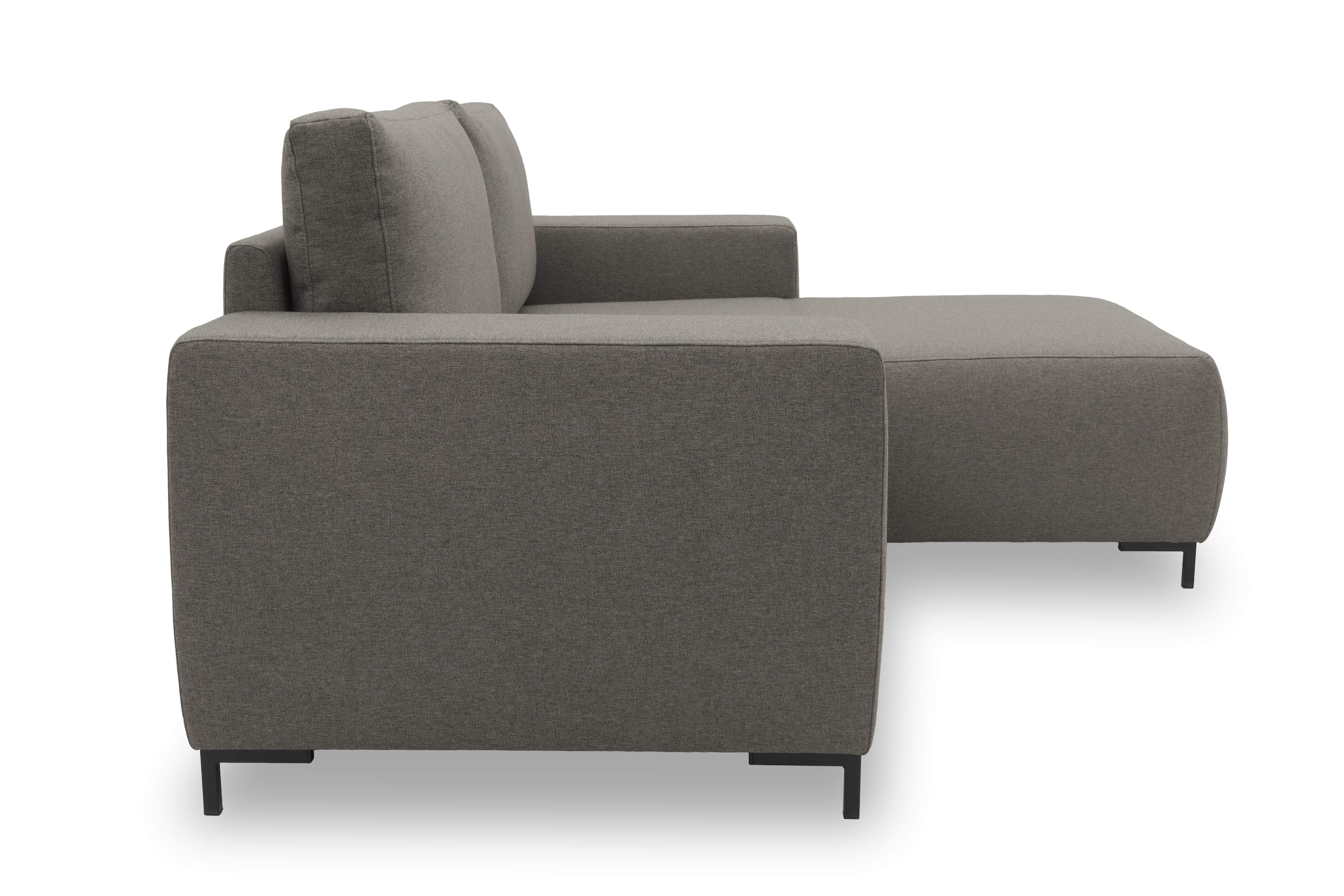 LOOKS by Wolfgang Joop Ecksofa »Looks VI L-Form«, gerade Linien, in 2 Bezugsqualitäten