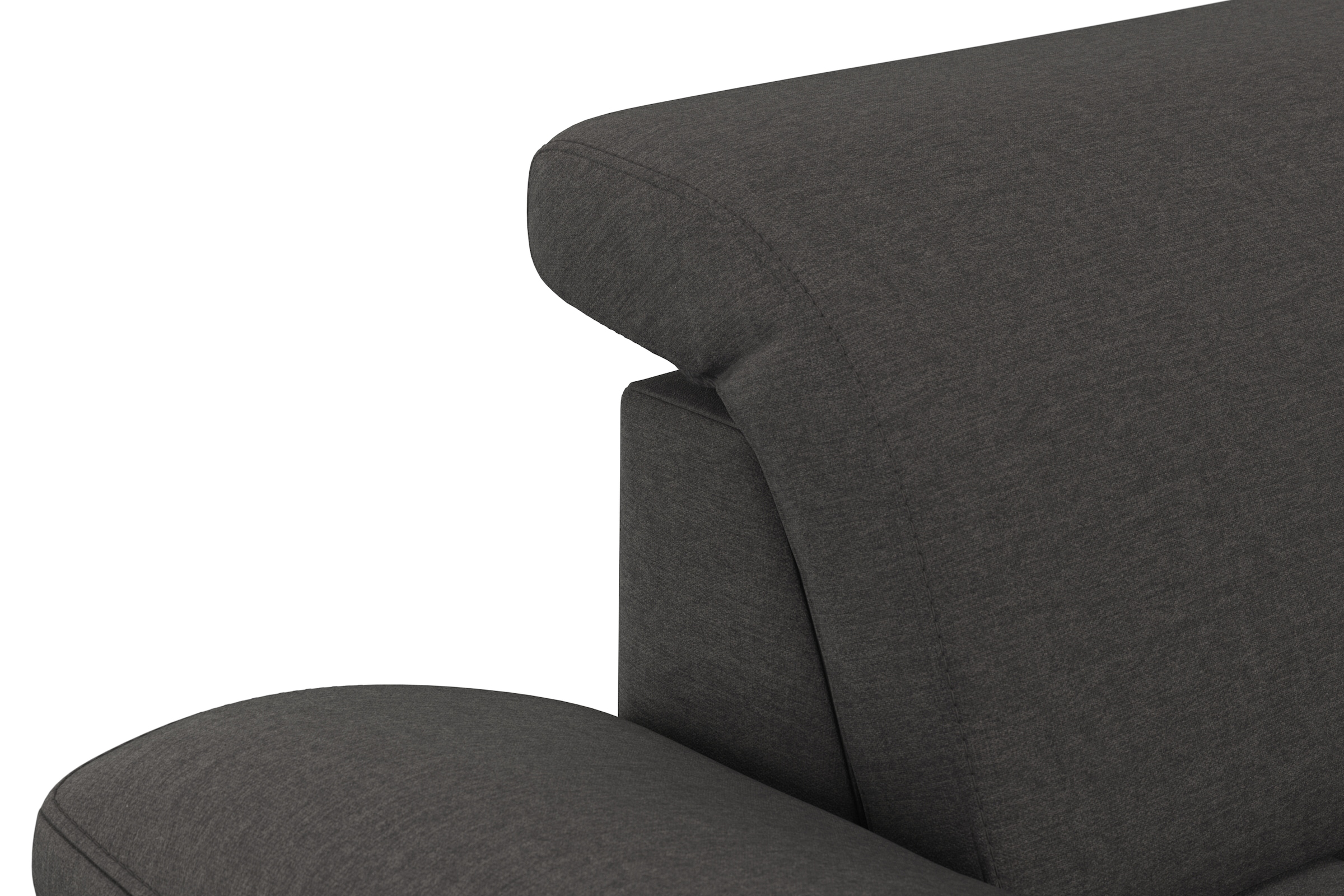 sit&more Ecksofa »Cool L-Form«, wahlweise mit Kopfteilverstellung und Vorziehsitz, motorisch