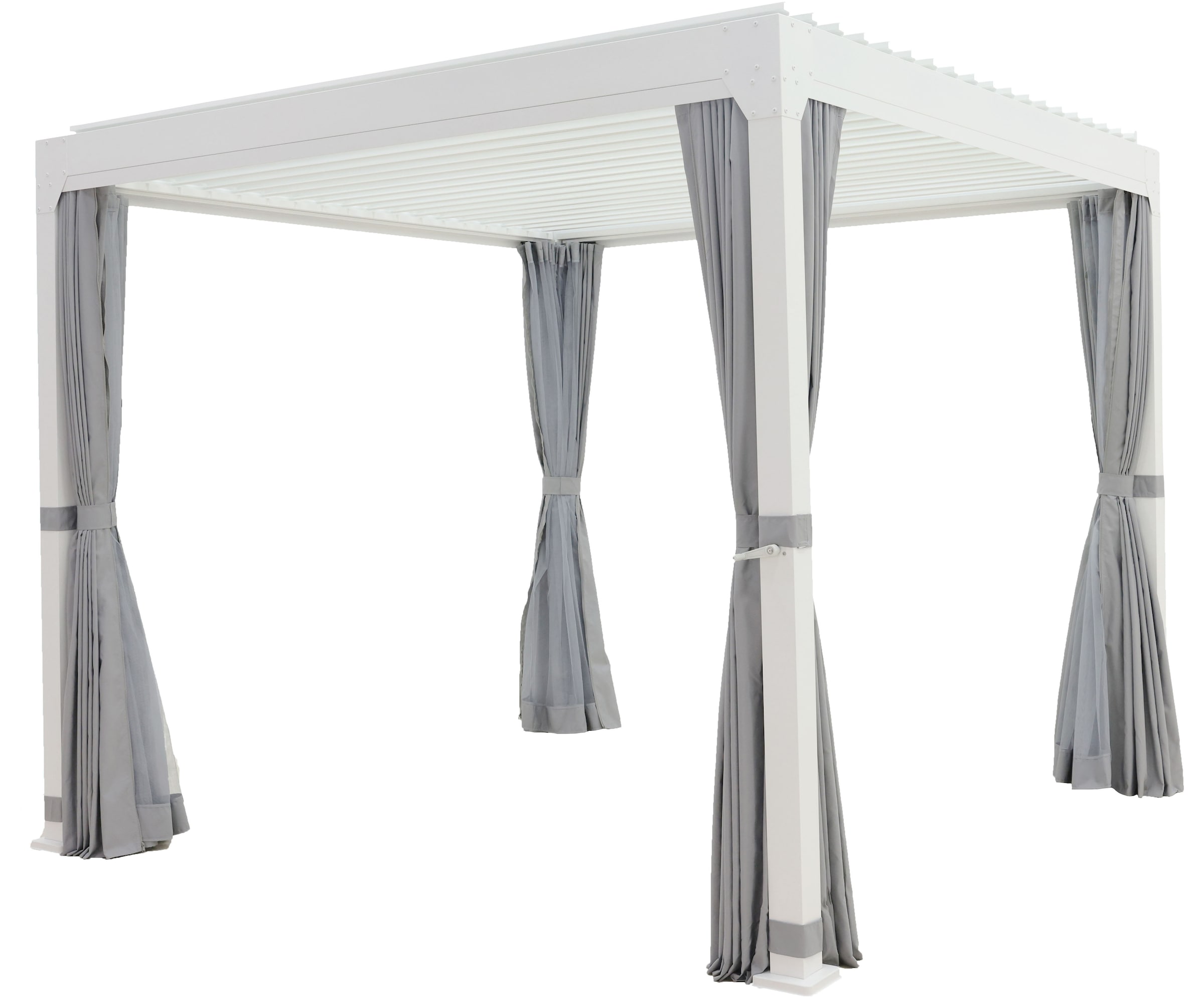 KONIFERA Pavillon »Palma«, Pergola, mit Lamellendach, Sockelmaß: 300x300 cm oder 400x300 cm