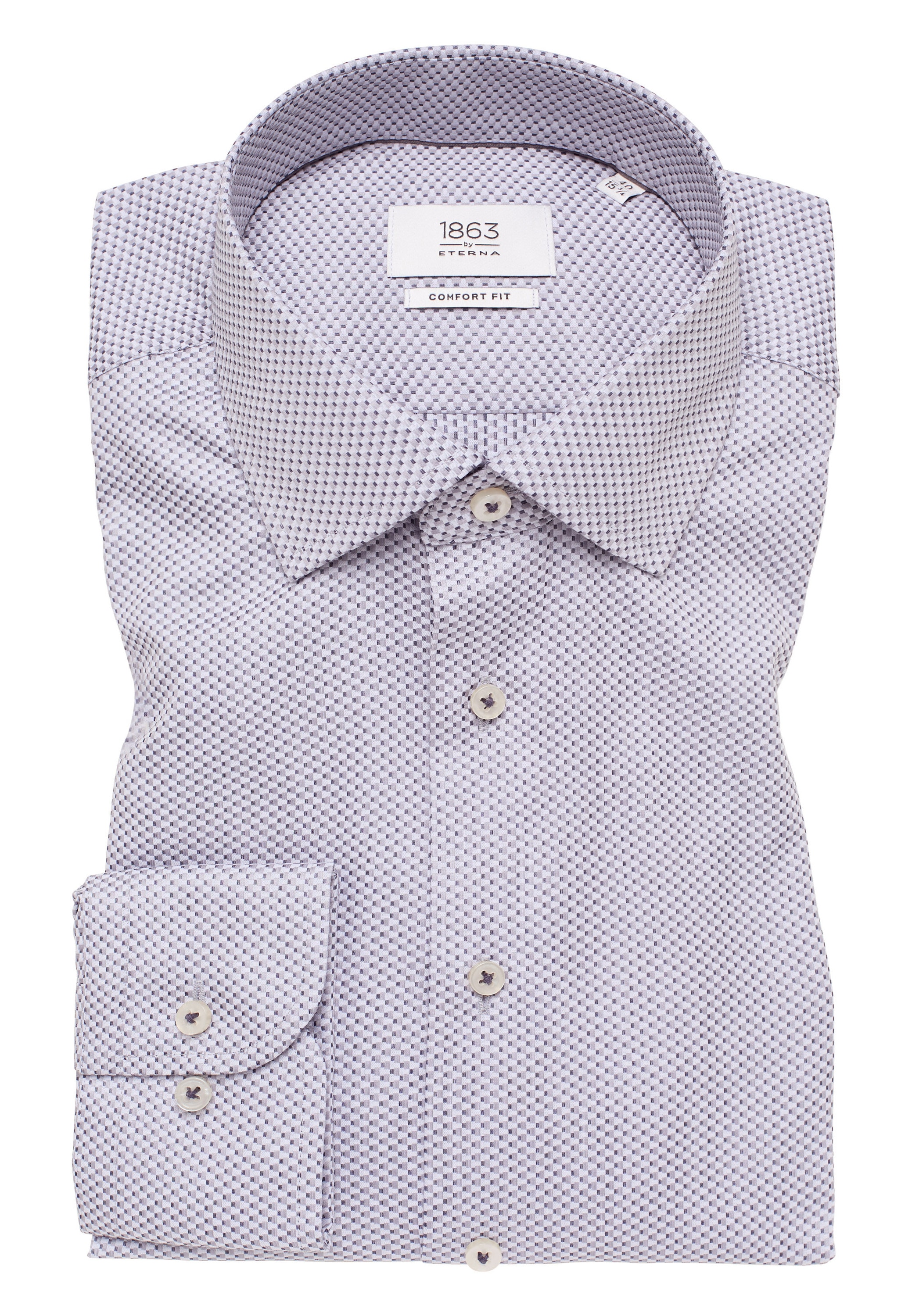 Eterna Langarmhemd »COMFORT FIT«, NON IRON (bügelfrei)