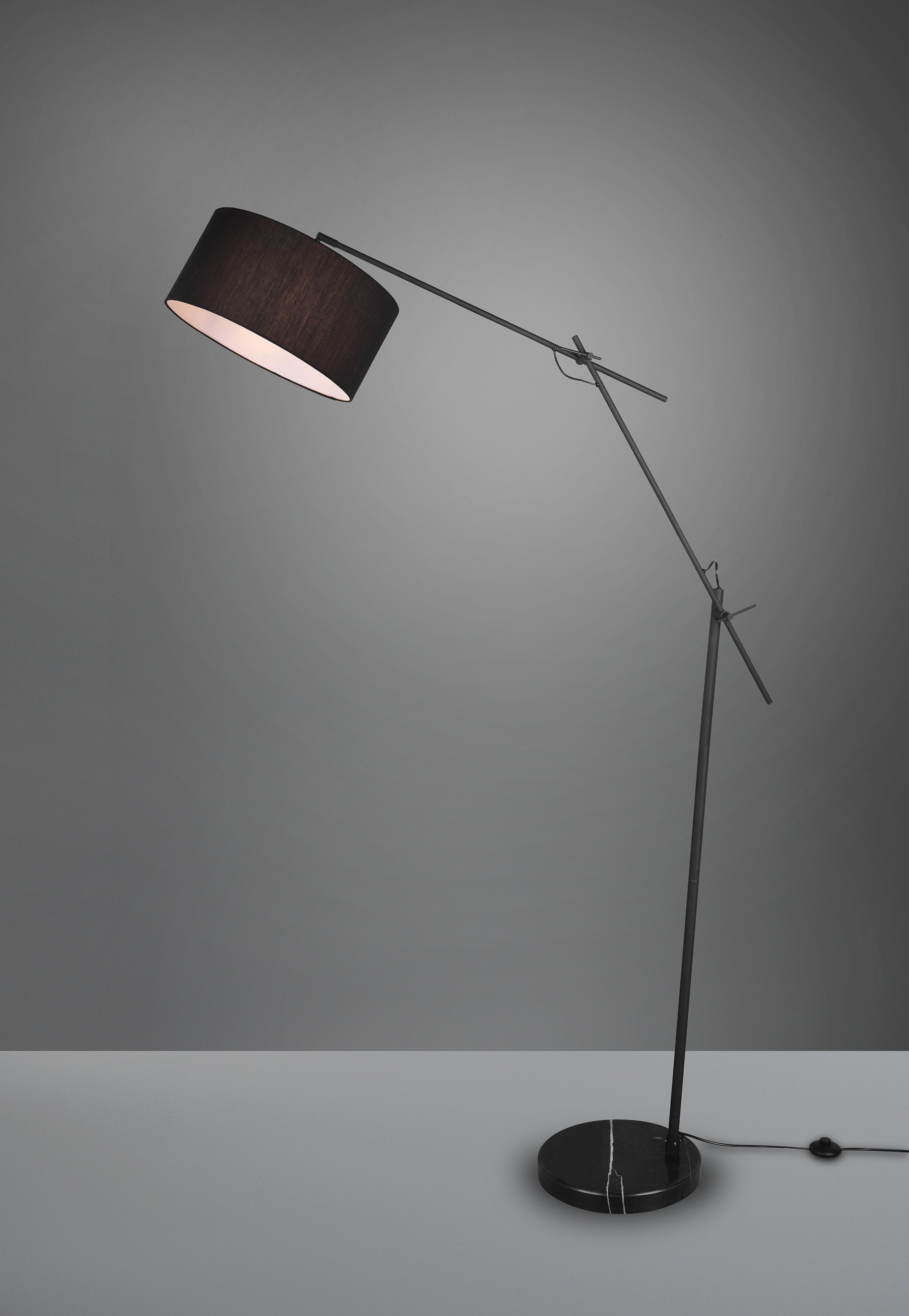 TRIO Leuchten 168cm, wählbar Stehlampe frei schwenkbar; kaufen E27 »PONTE«, Höhe 1 online Leuchtmittel flammig-flammig
