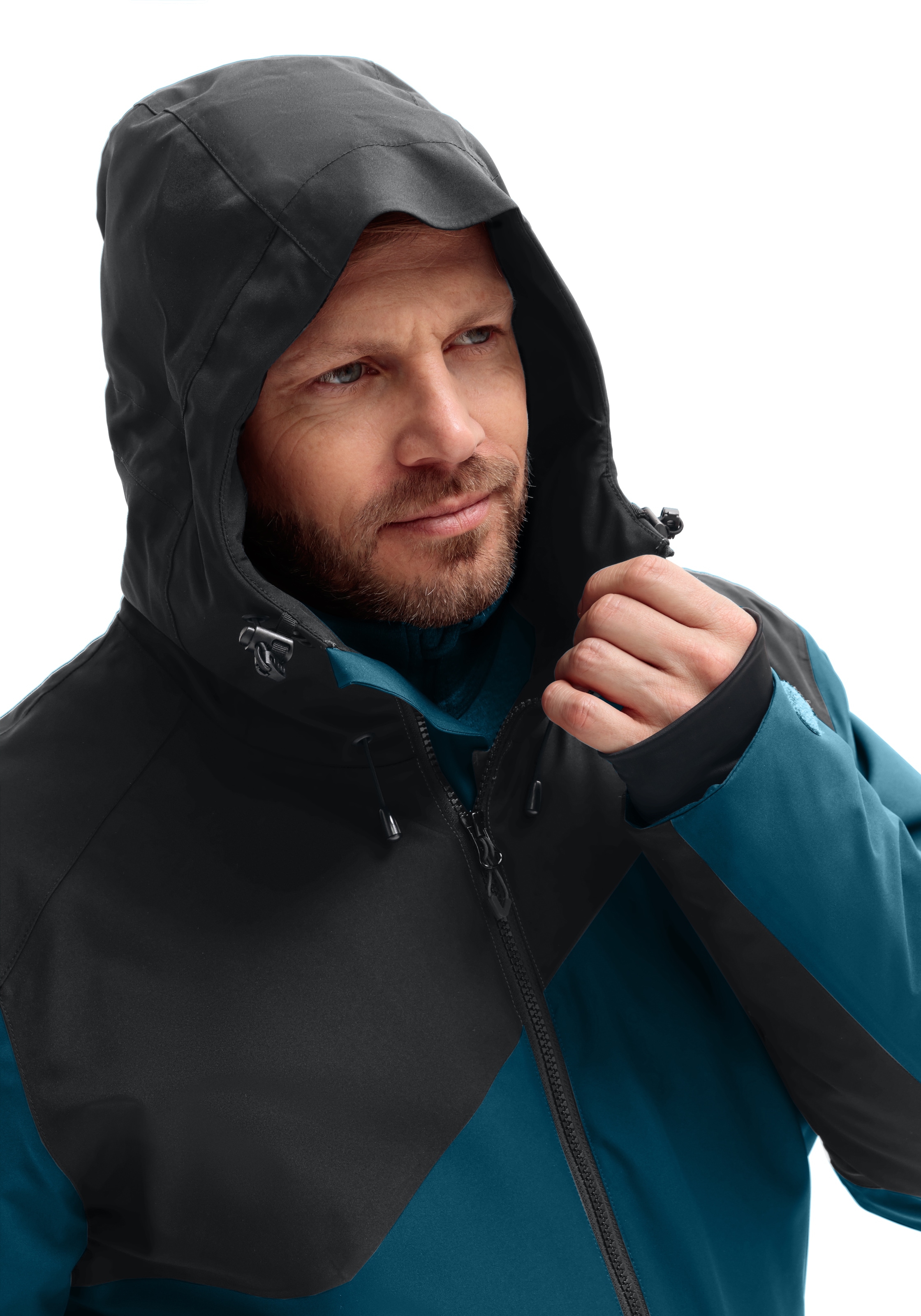 Maier Sports Skijacke »Ovindoli M« Herren Winterjacke wattiert u. wasserdicht