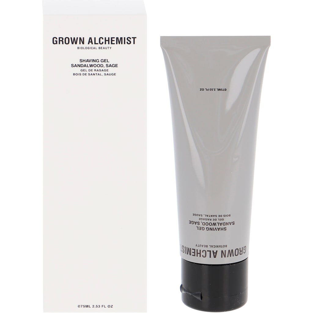 GROWN ALCHEMIST Rasiergel »Shaving Gel: Sandalwood, Sage«