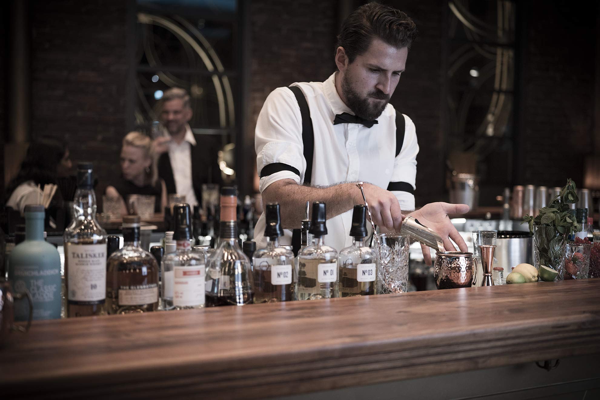 Buddy's Becher »Buddy´s Bar«, (Set, 2 tlg.), Moscow Mule Becher, 500 ml, hochwert. Edelstahl, Hammerschlag-Effekt