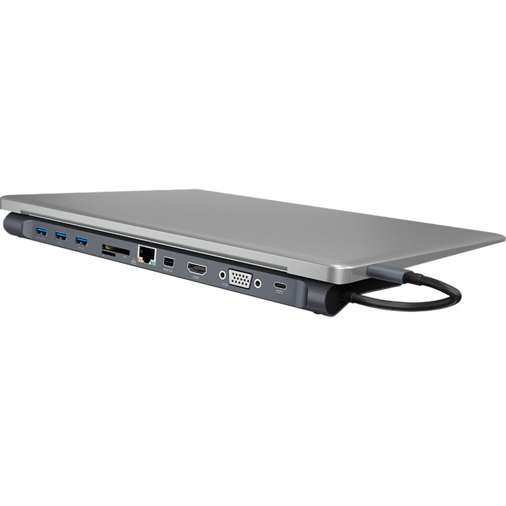 ICY BOX Laptop-Dockingstation »ICY BOX DockingStation, USB Type-C mit dreifacher Videoausgabe«