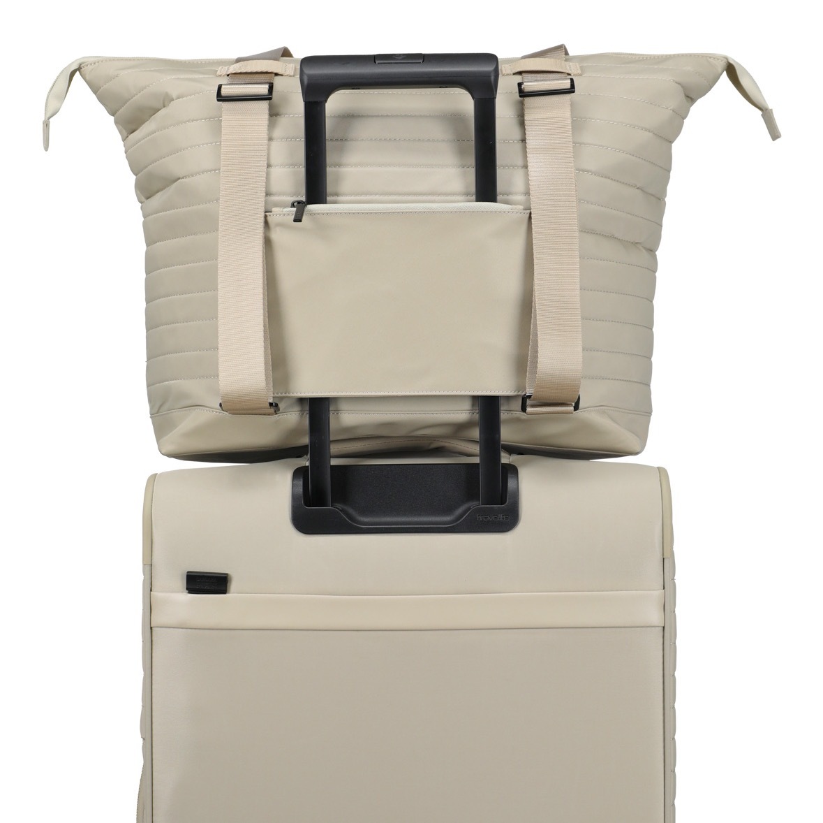 travelite Shopper »BARBARA & travelite | BARBARA STEPP«, Handtasche mit Trolley Sleeve auch als Rucksack tragbar