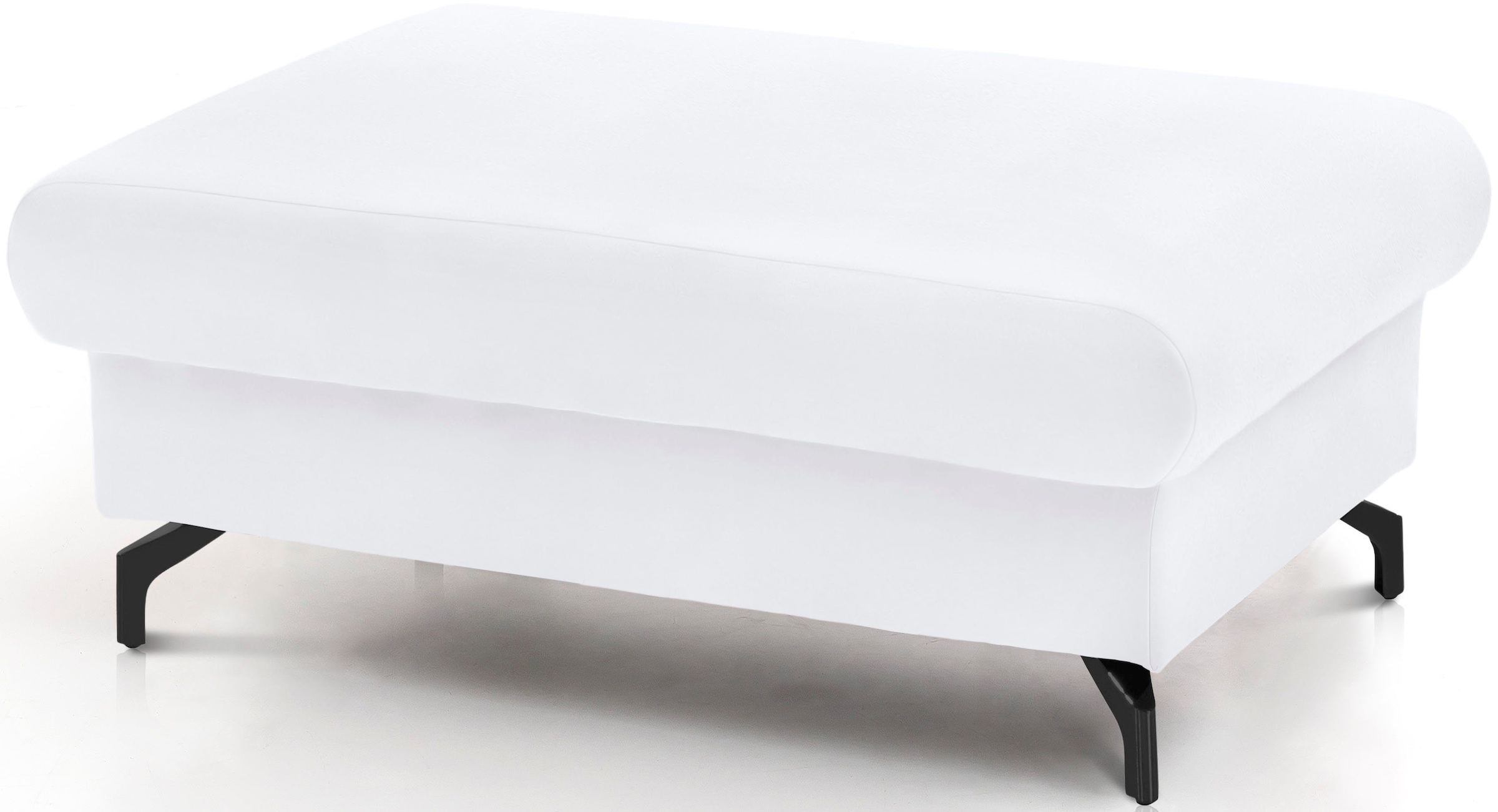 COTTA Polstergarnitur »Komaris L-Form«, (Set), Set bestehend aus: Ecksofa mit Kopfteilverstellung & Hocker