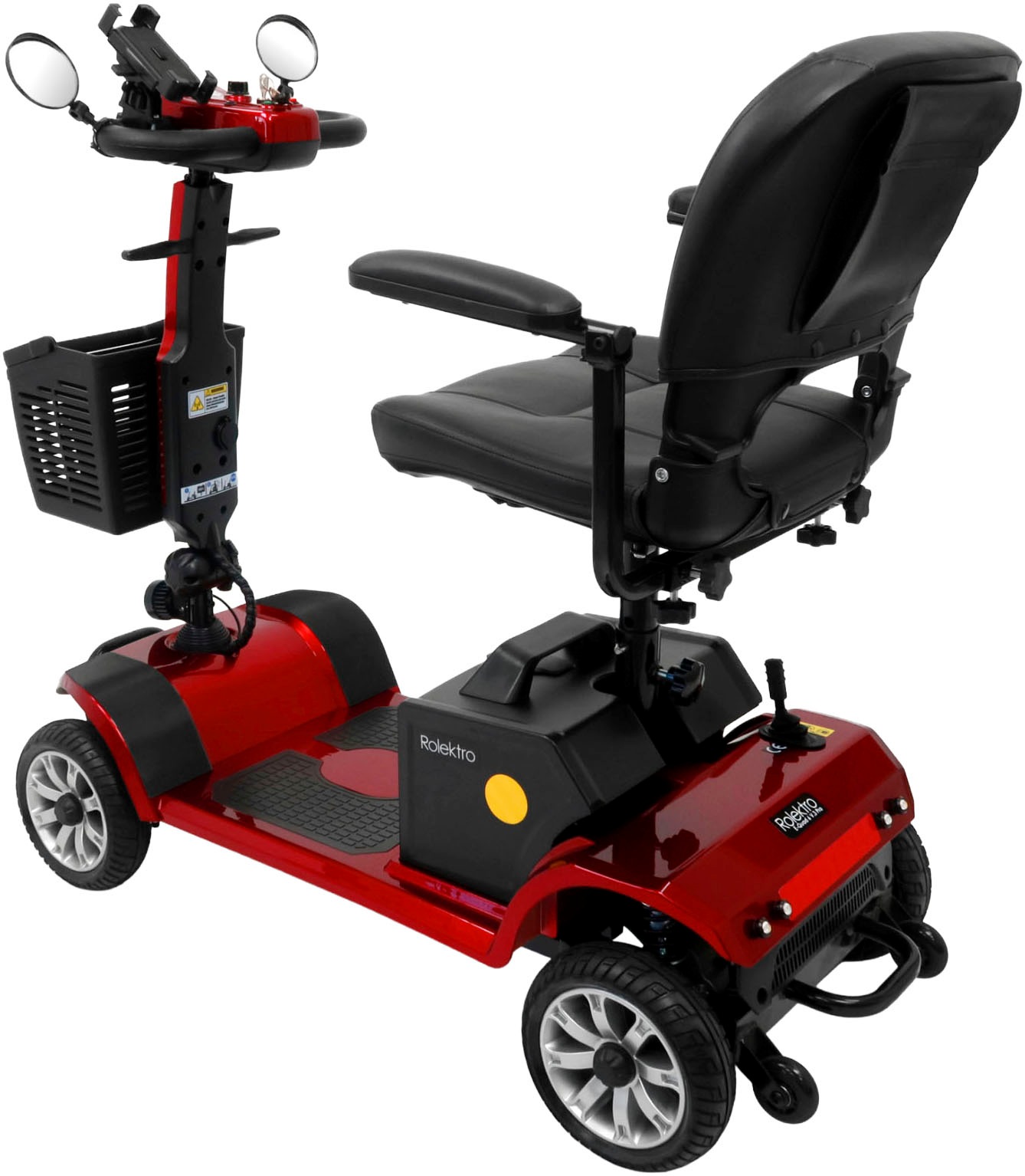 Rolektro Elektromobil »E-Quad 6 V.3 Pro, Rot, 24V-20Ah Lithium-Akku, 300 Watt« 6 km/h