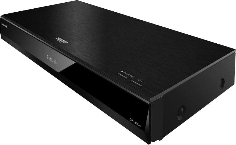 Panasonic Blu-ray-Player »DP-UB824EGK«, Google über bestellen Assistant oder Alexa Amazon auf WLAN-LAN externen 3D-fähig-Sprachsteuerung HD, Rechnung Ultra 4k (Ethernet)