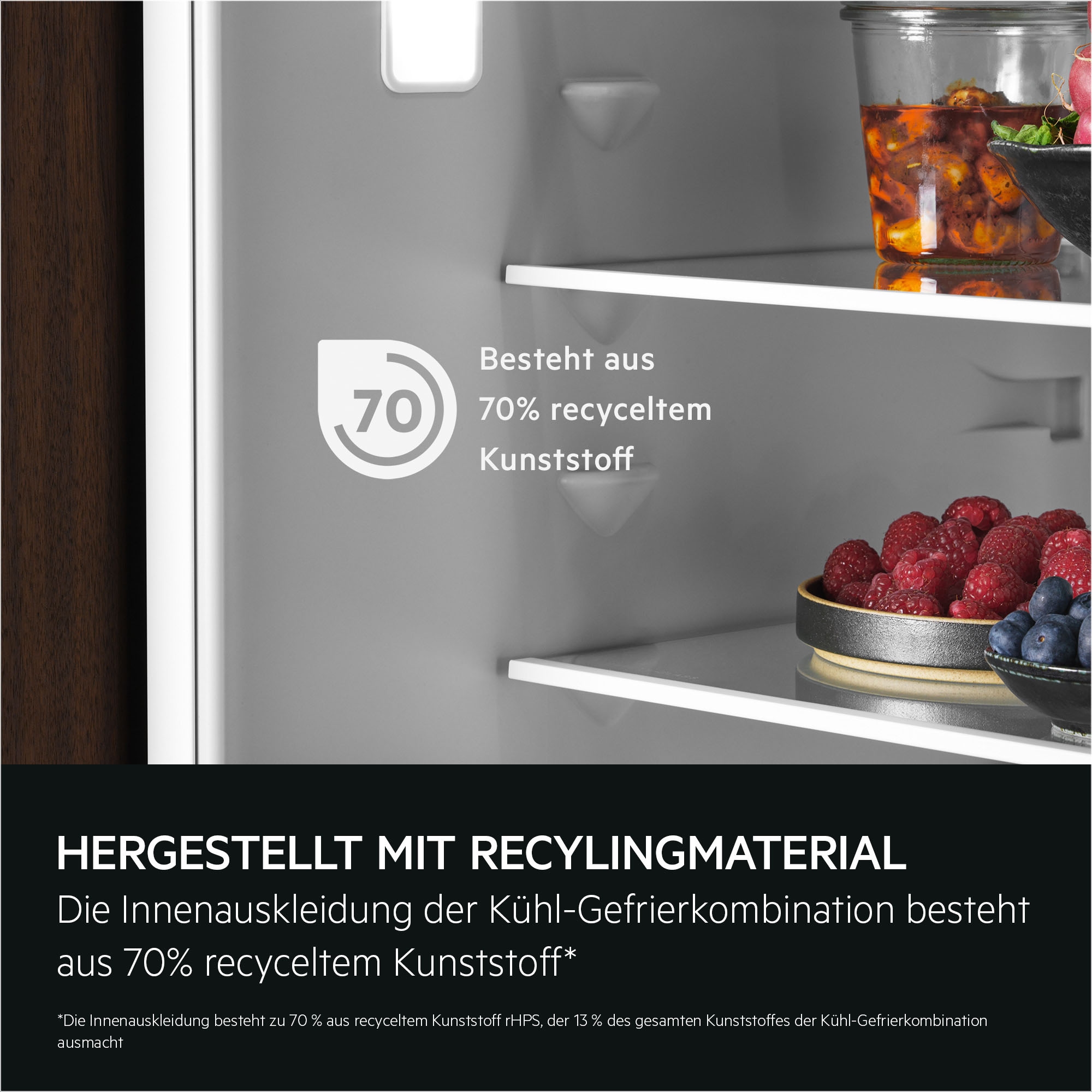 AEG Einbaukühlgefrierkombination Serie 9000 »TC9VS181BC« 176,9 cm hoch 55,7 cm breit MultiChill-Null-Grad-Schublade -3°C bis +5°C wählbar, WiFi, NoFrost
