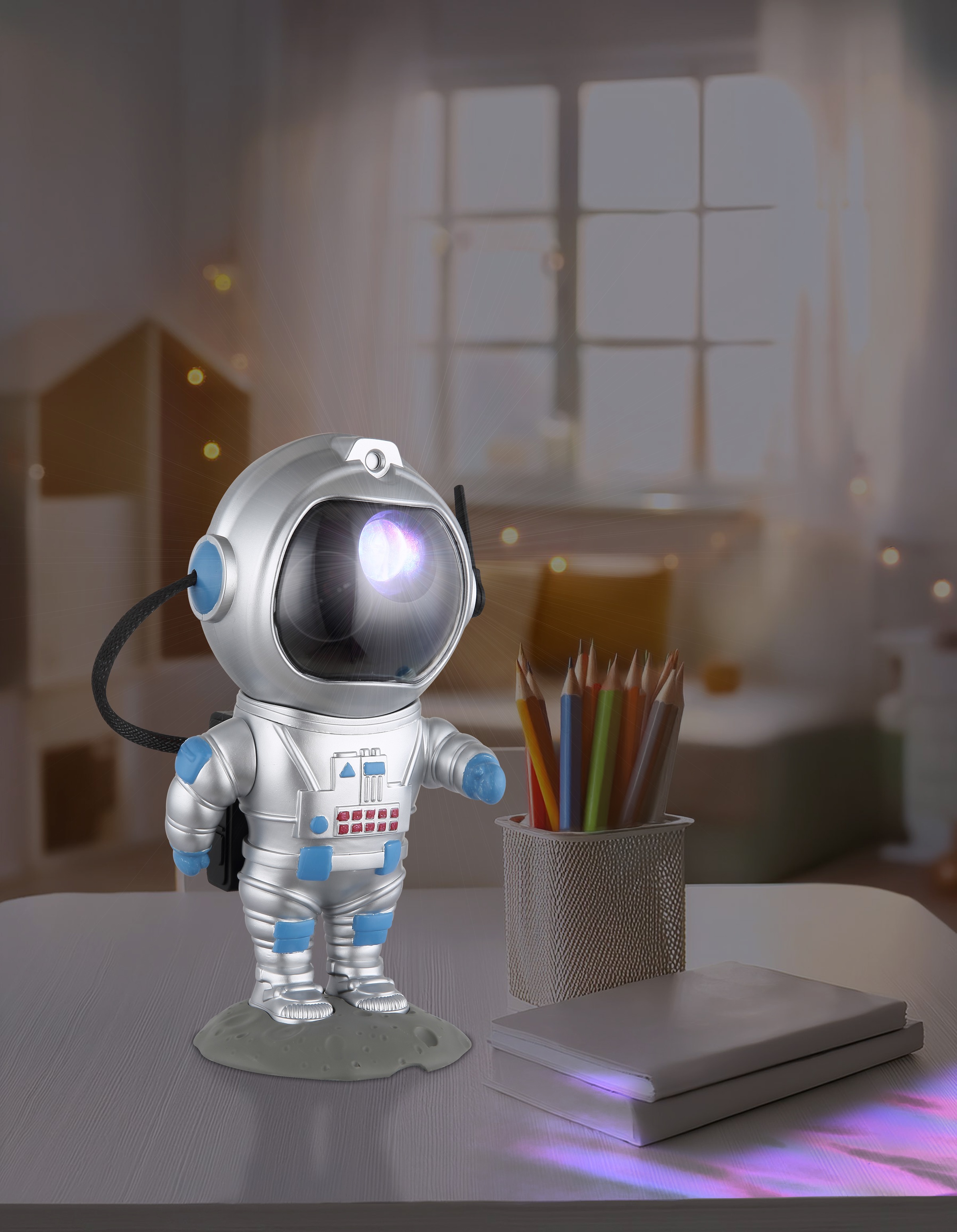 GLOBO LIGHTING Tischleuchte »COSMO« LED-Modul 1 Stk. Tischlampe Nachttischl günstig online kaufen