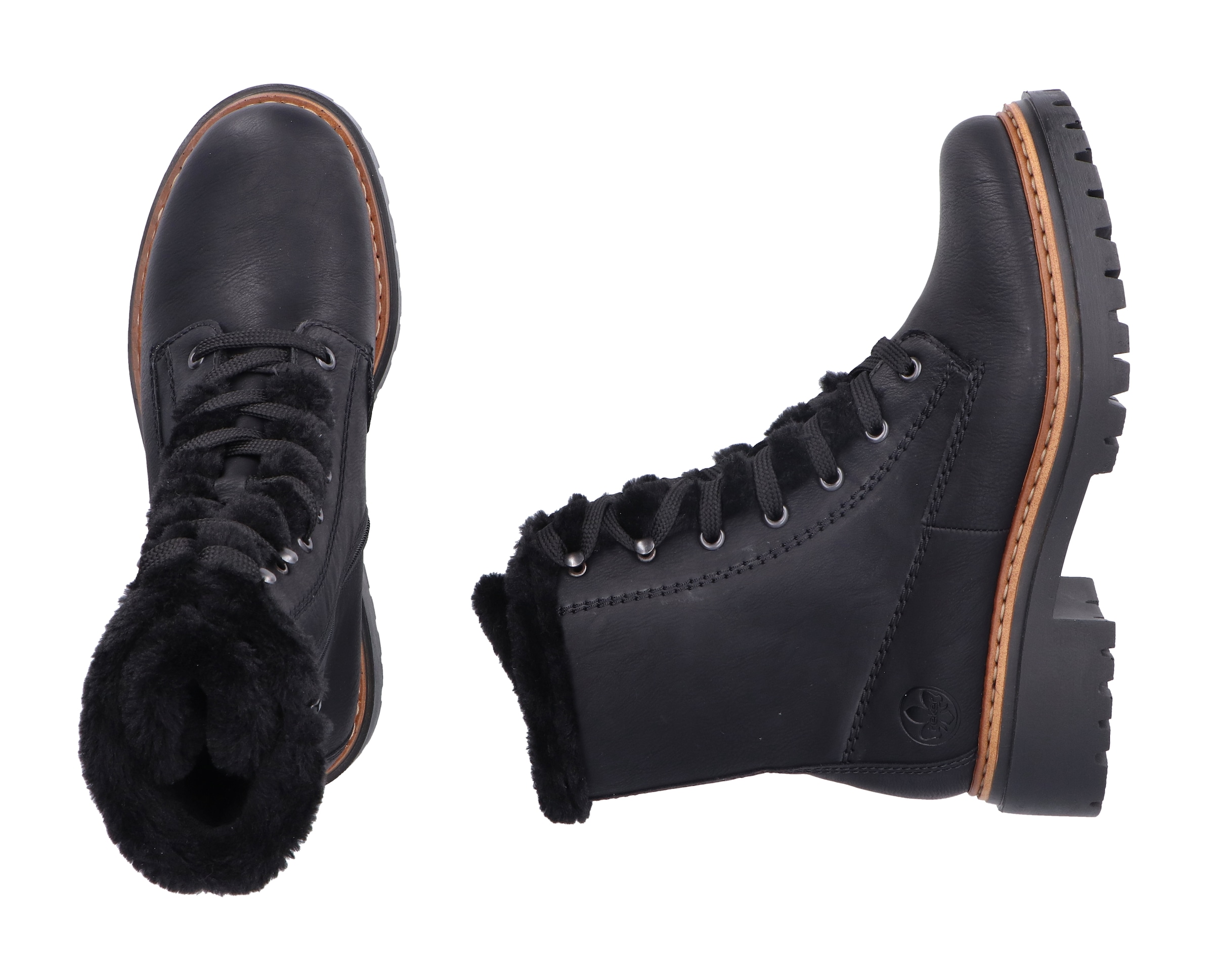 Rieker Winterstiefelette, Schnürboots, Profilsohle -150 Jahre Rieker Jubiläumsartikel