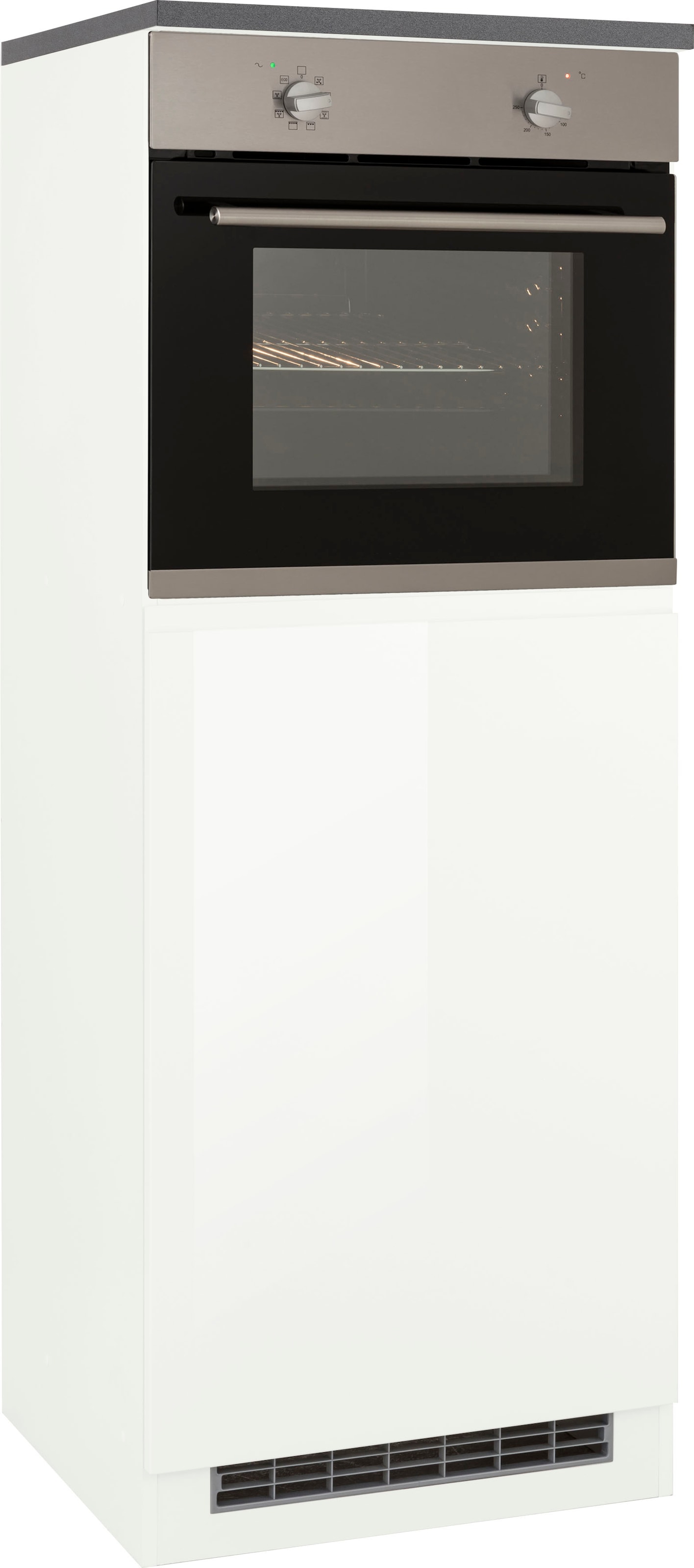 OPTIFIT Backofen/Kühlumbauschrank »Bern«, 60 cm breit, 176 cm hoch, höhenverstellbare  Stellfüße, mit Metallgriff auf Rechnung kaufen