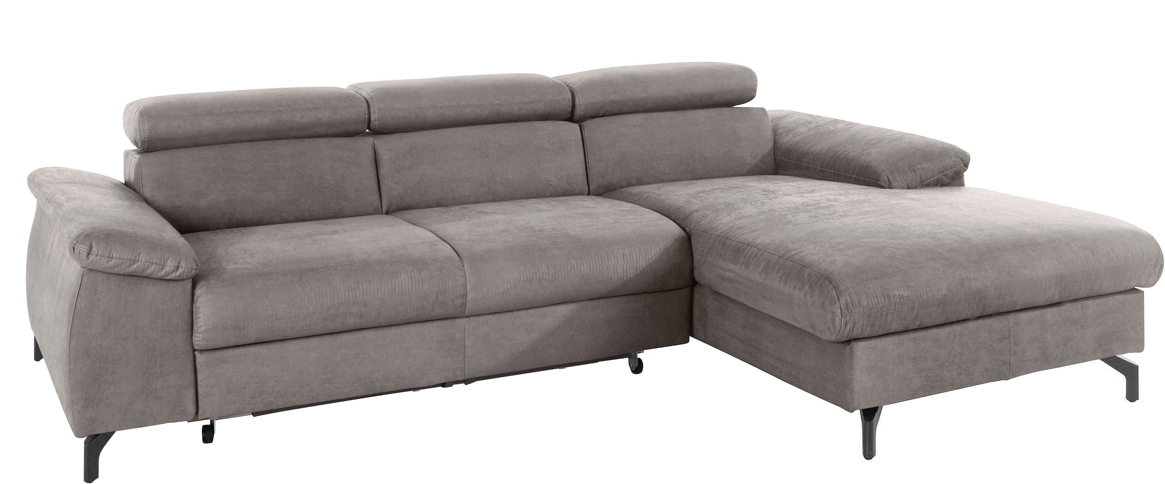 COTTA Ecksofa »Kitty L-Form«, mit Kopfteilverstellung, wahlweise mit Bettfunktion & Bettkasten