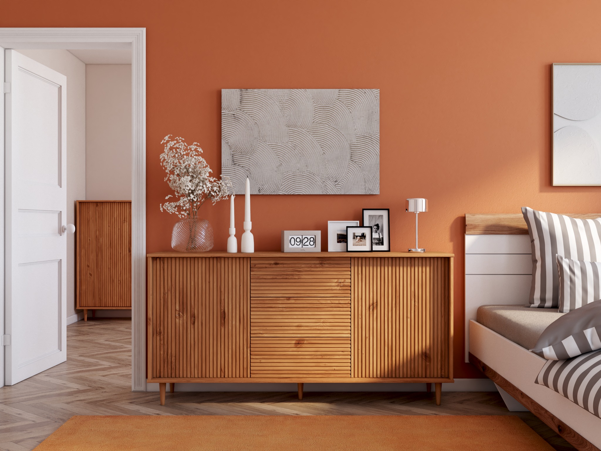 OTTO home Wendebettwäsche »Greta« 2 tlg. Bettwäsche mit Streifen in verschiedenen Qualitäten, ab 135x200 cm