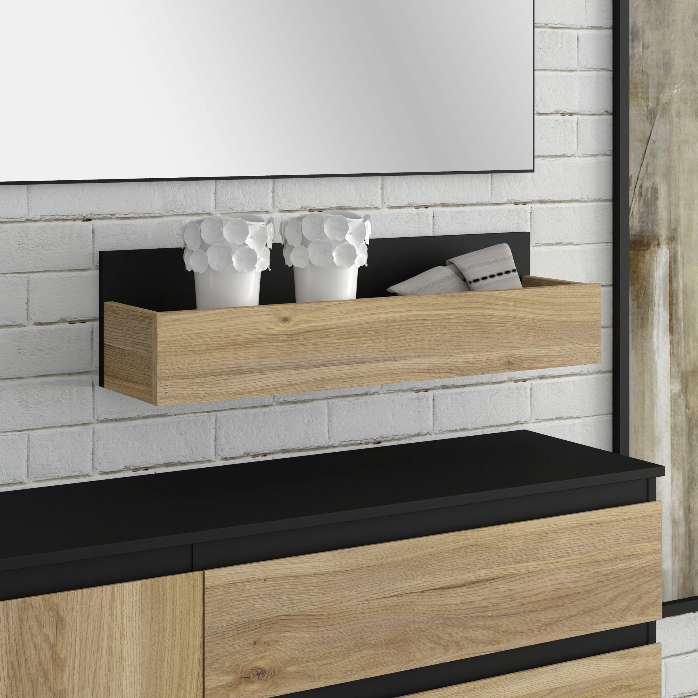 FORTE Wandregal "Quayle" günstig online kaufen