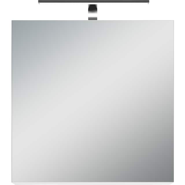 byLIVING Spiegelschrank »Spree«, Breite 60 cm, 1-türig, mit LED Beleuchtung  und Schalter-/Steckdosenbox jetzt im %Sale | Spiegelschränke