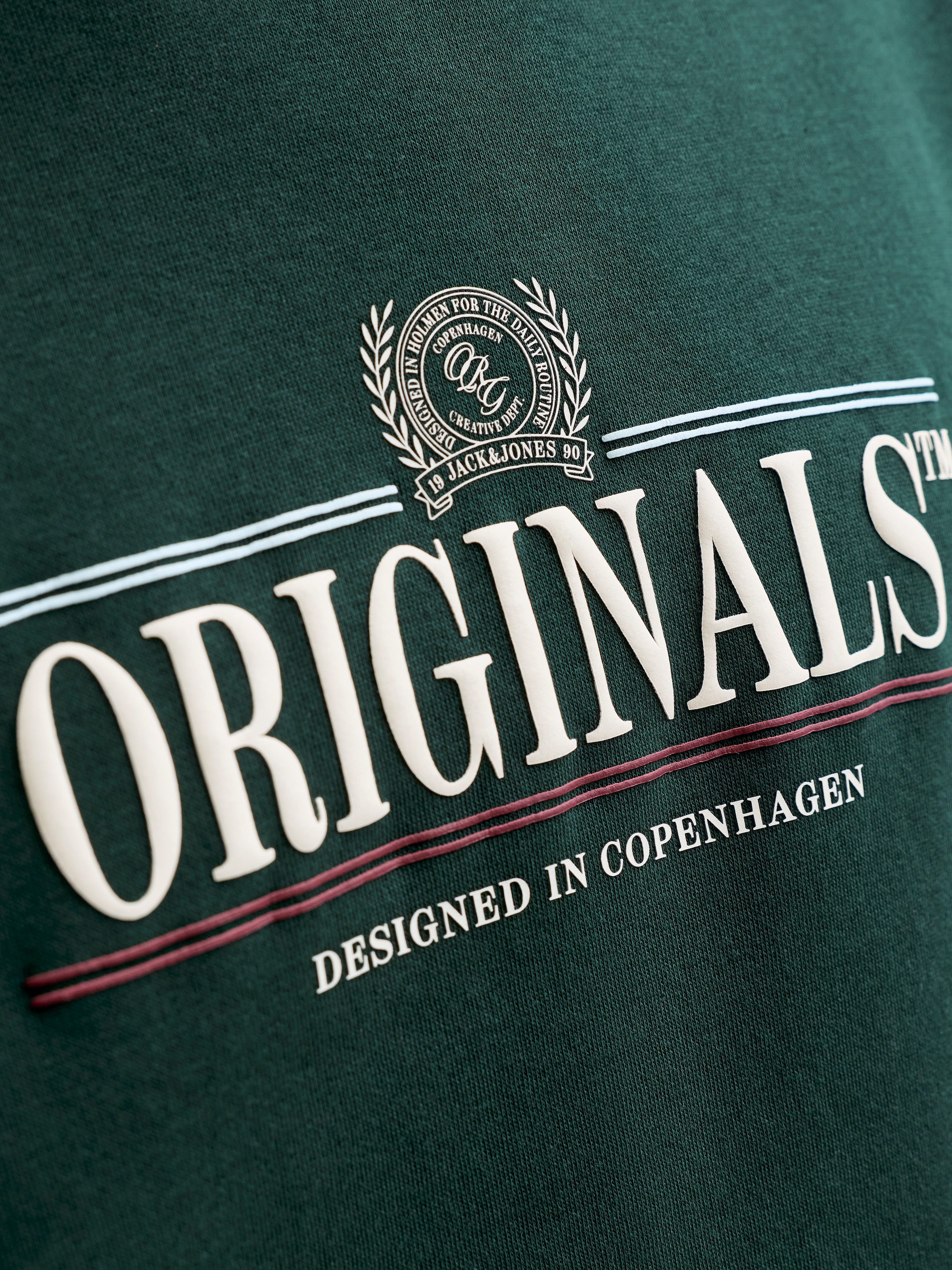 Jack & Jones Kapuzensweatshirt »JORFREDERIKSBERG GRAPHIC BOX SWEAT HOOD«, Baumwollmischung, regular fit
