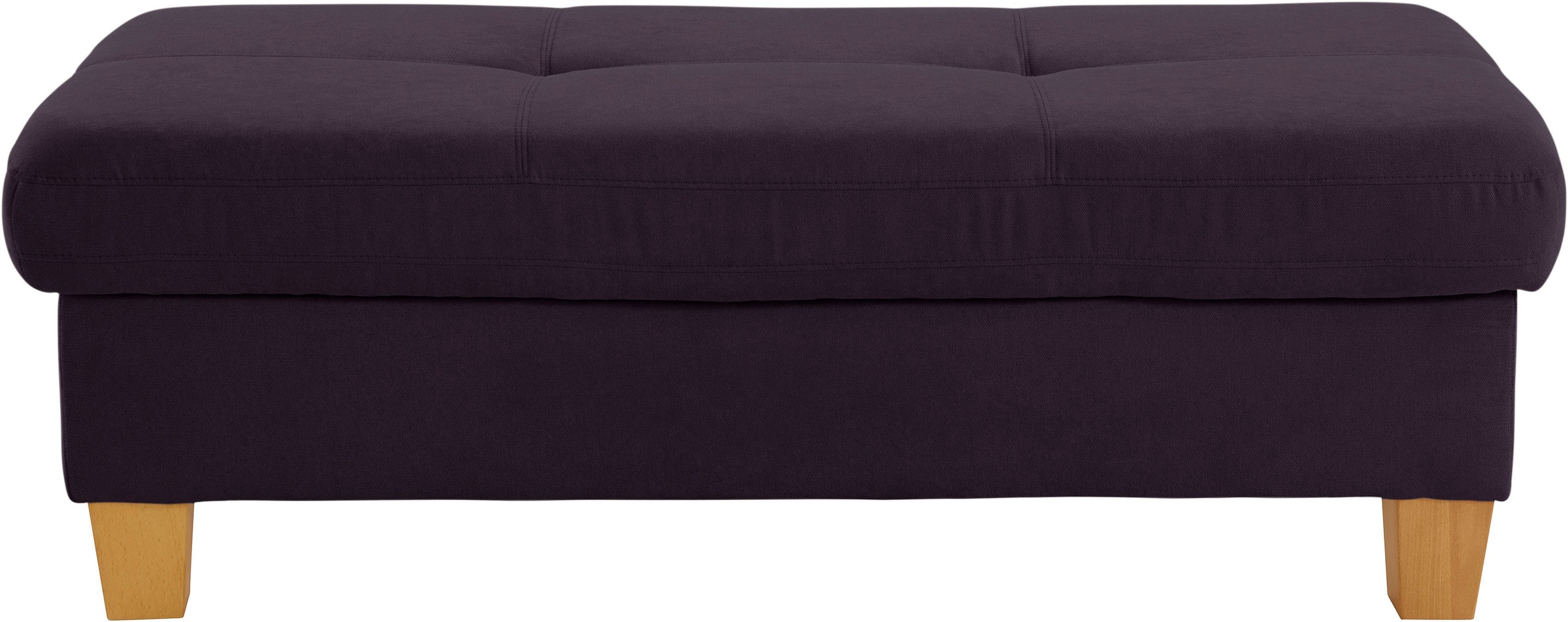 exxpo - sofa fashion Hocker »Enya Bankhocker mit Staufach unter der Sitzfläche«, schöne Detailverarbeitung
