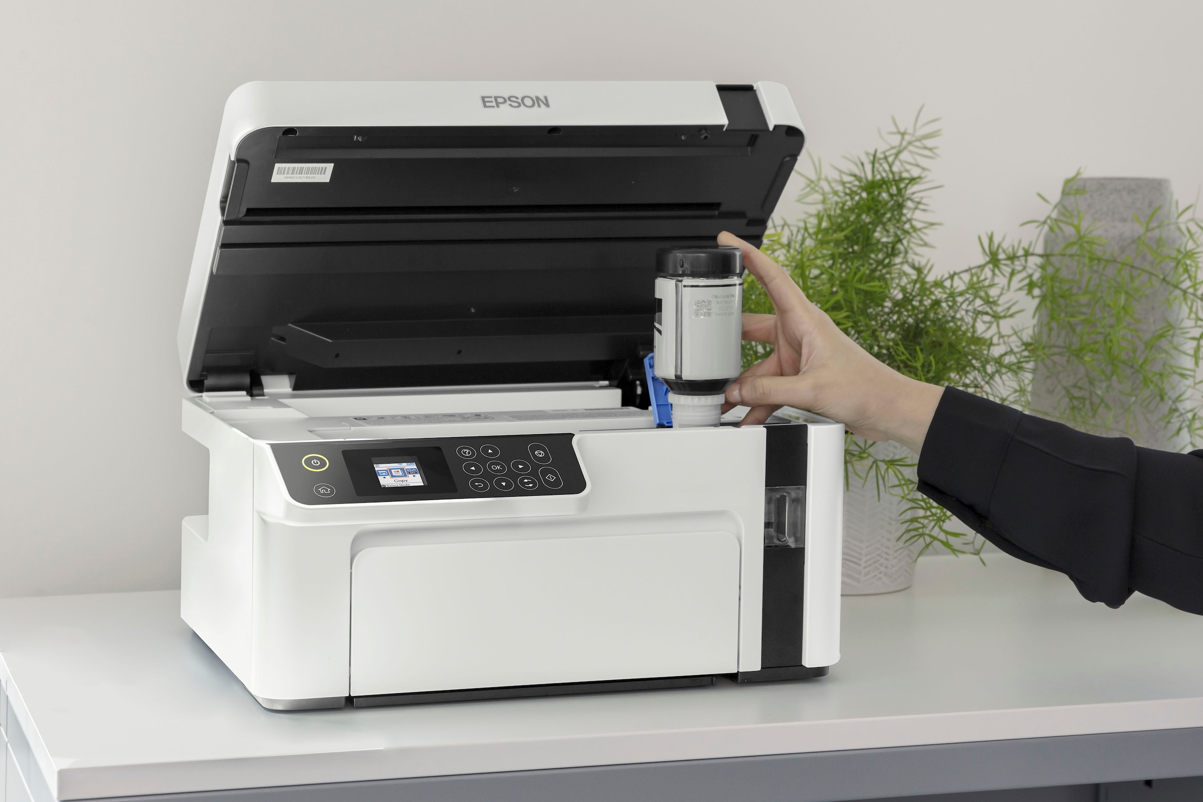 Epson Tintenstrahldrucker »EcoTank ET-M2120« DIN-A4-Schwarzweiß-Multifunktions-Tintentankdrucker