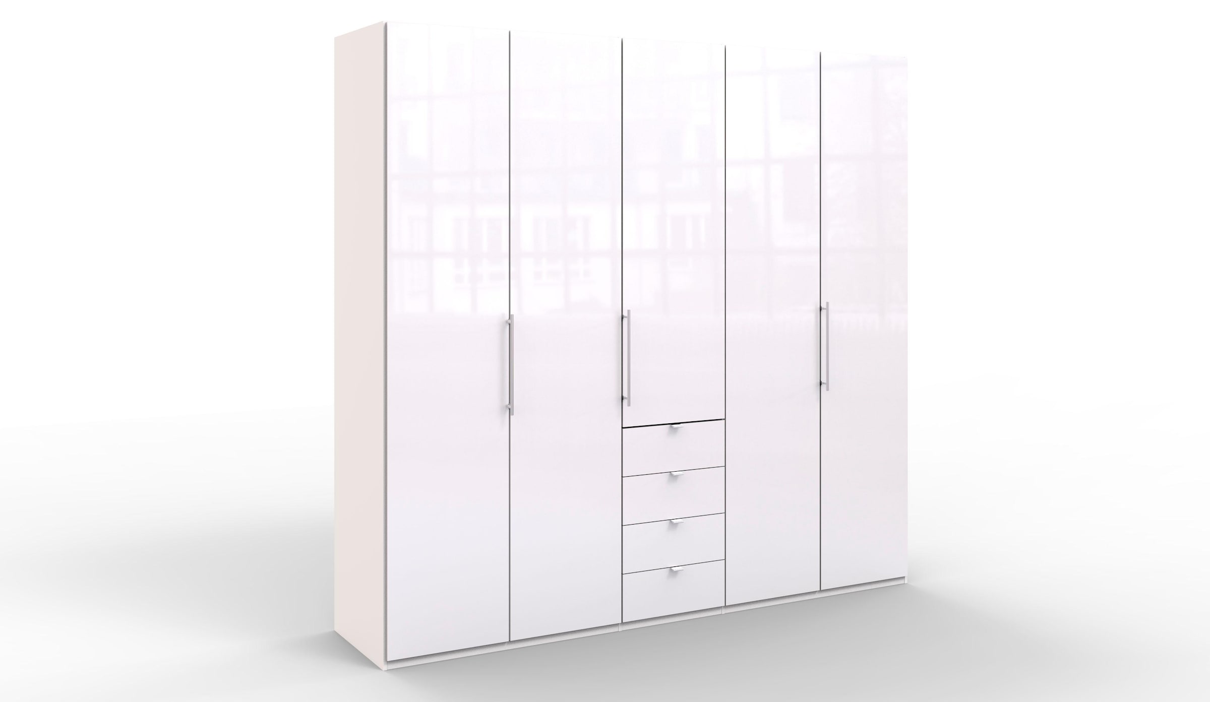WIEMANN Kleiderschrank »Loft«, Glasfront