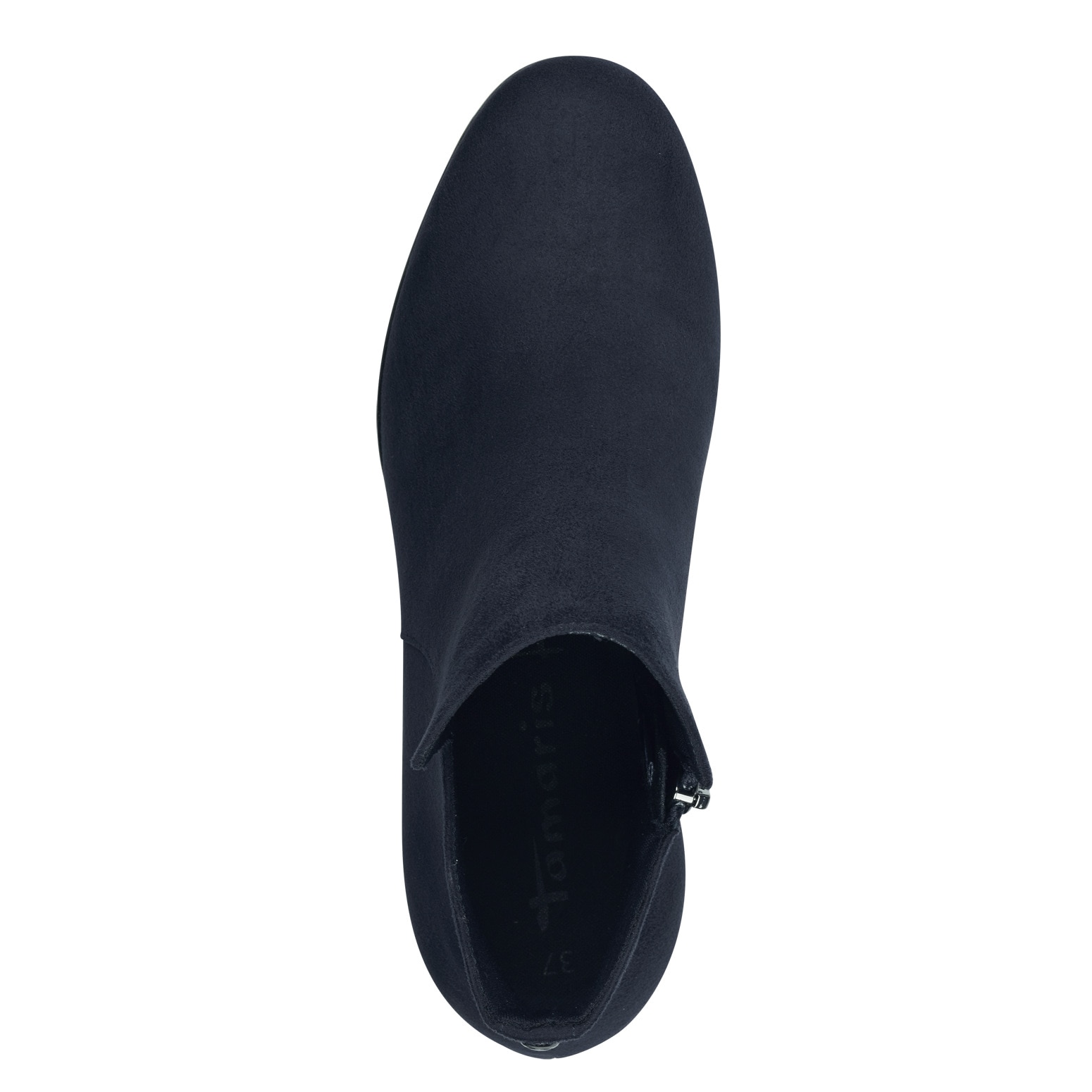 Tamaris Stiefelette, Blockabsatz, Basicstiefelette in veganer Verarbeitung, schmale Form