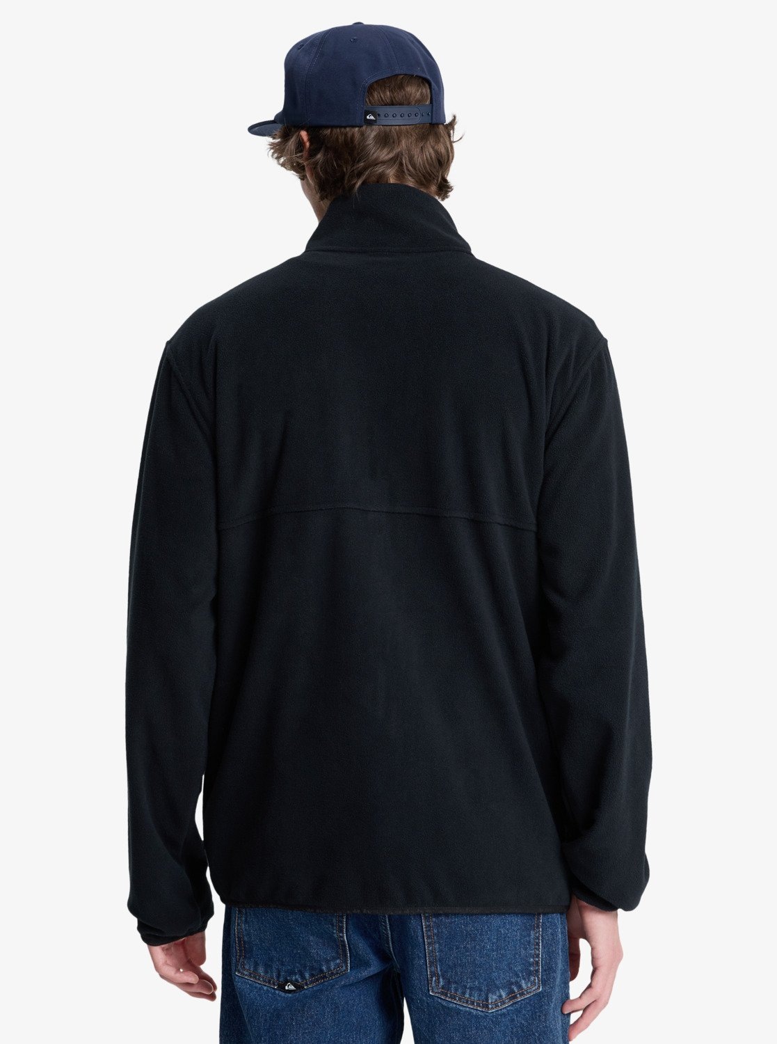 Quiksilver Fleecejacke »NO DESTINATION FZ« mit Reißverschluss, hüftbedeckende Länge