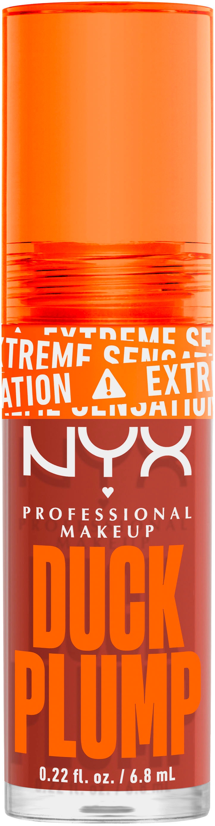 NYX Lipgloss »NYX Professional Makeup Duck Plump Brown of Applause«, mit Collagen