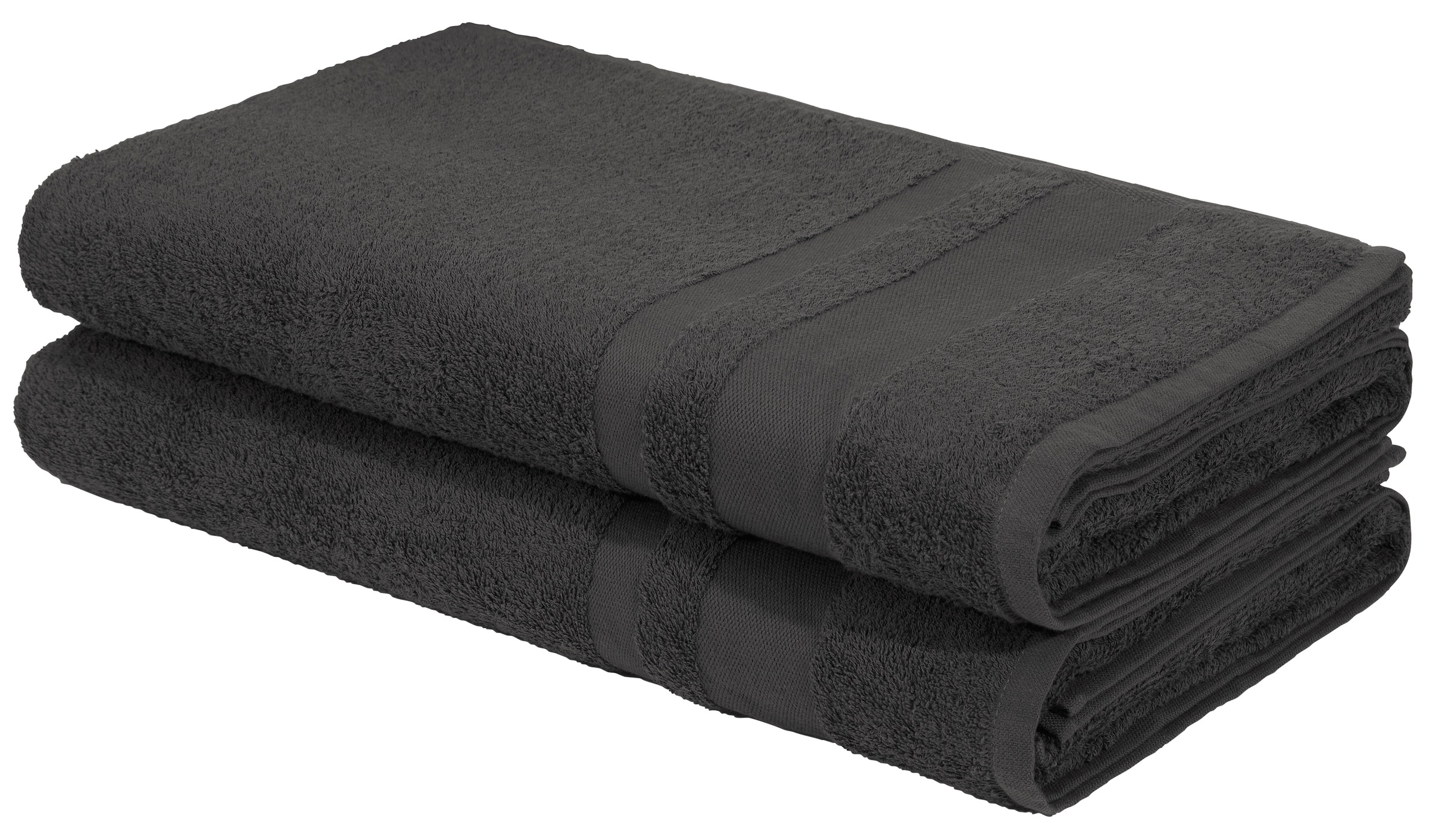 my home Saunatuch »Vanessa 2x 80x200cm«, (Set, 2 St., 80x200), Handtücher m günstig online kaufen