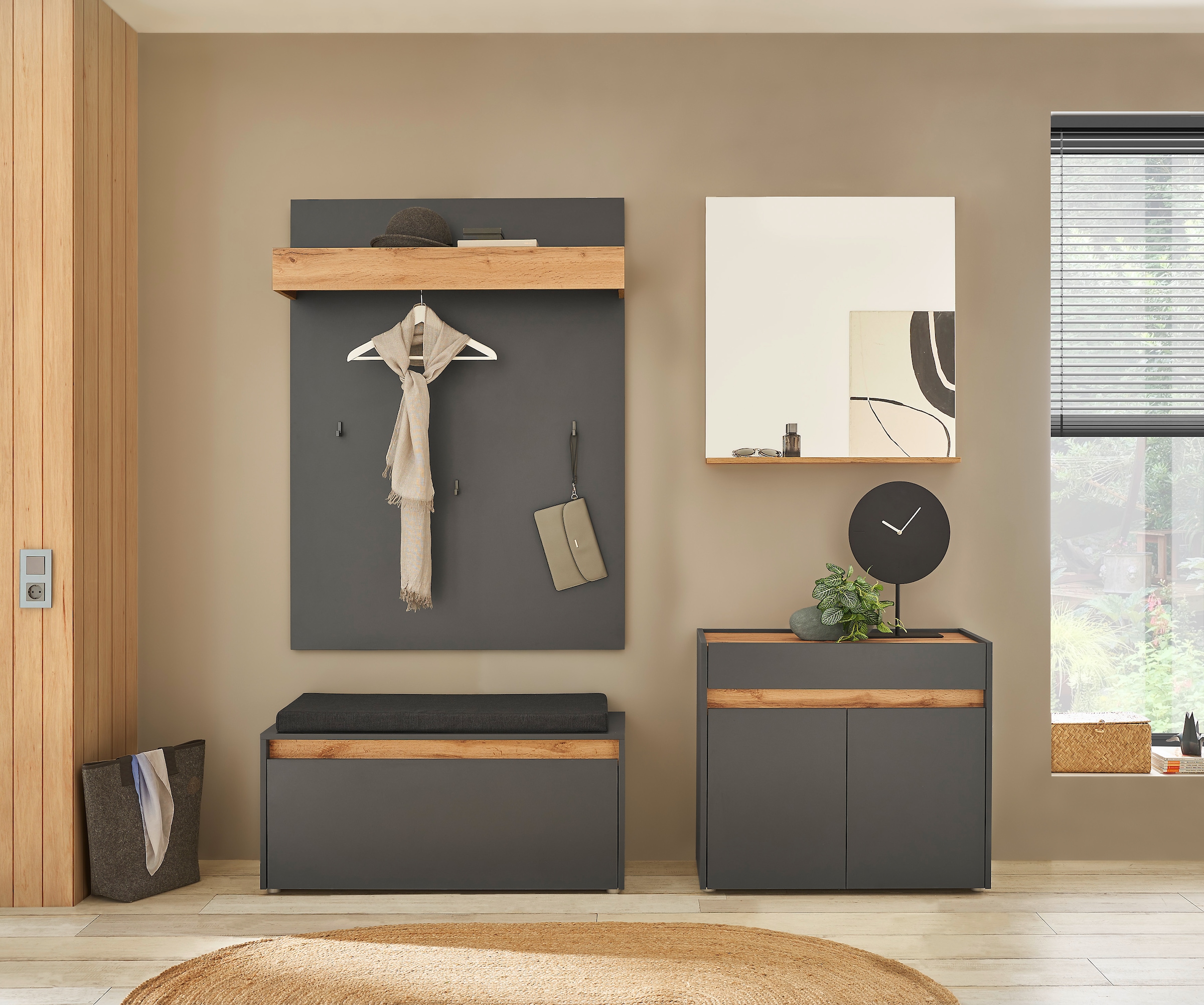 INOSIGN Garderoben-Set »GIRON/CiTY, moderne Garderobe, Komplettset mit viel günstig online kaufen