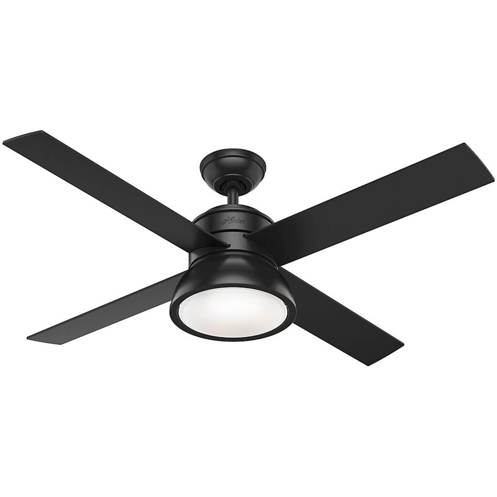 Hunter Deckenventilator »Loki, 132 cm Mattes Schwarz«