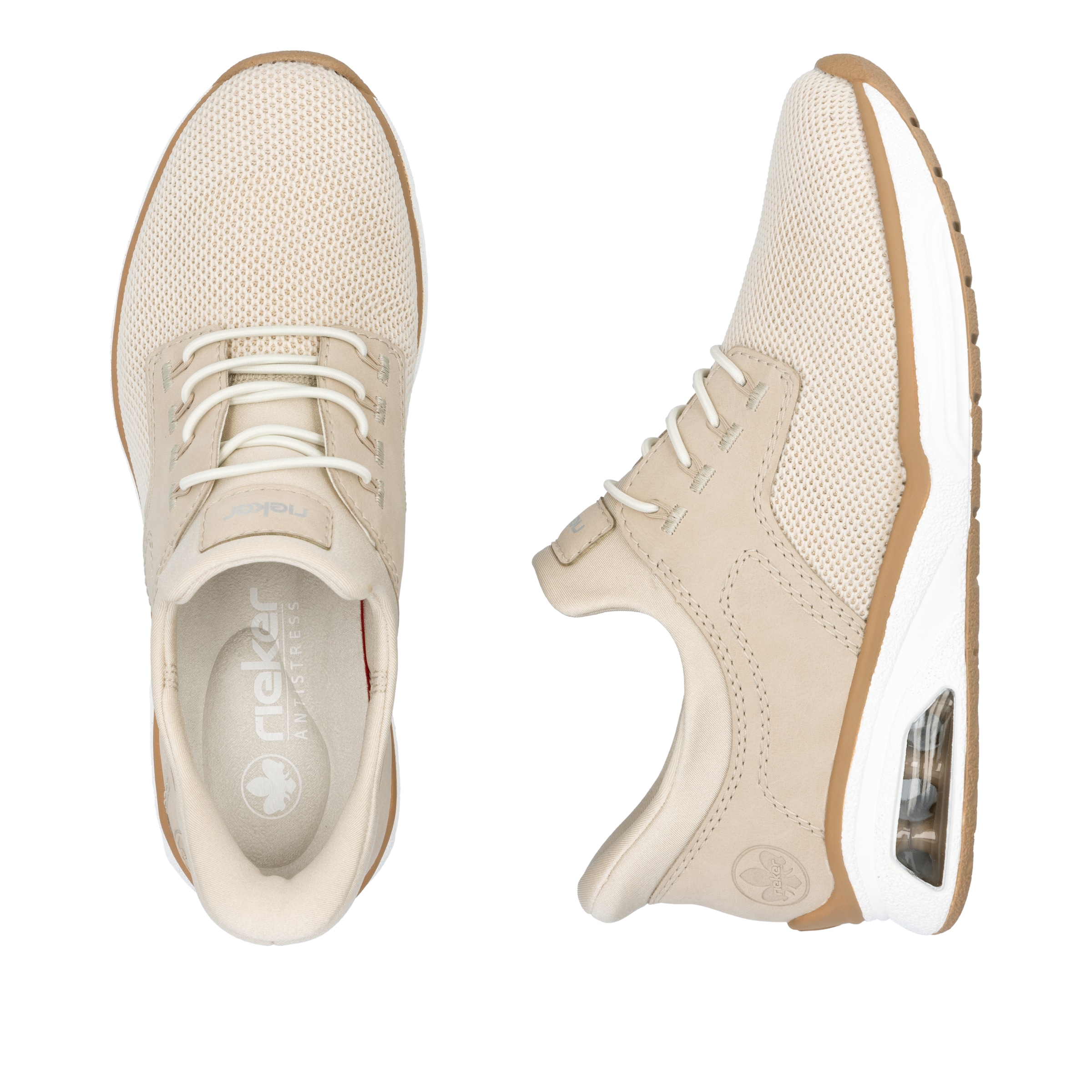 Rieker Slip-On Sneaker »Ready2GO«, Freizeitsneaker, Halbschuh, Schlupfschuh, Gummizug, Elastikeinstieg