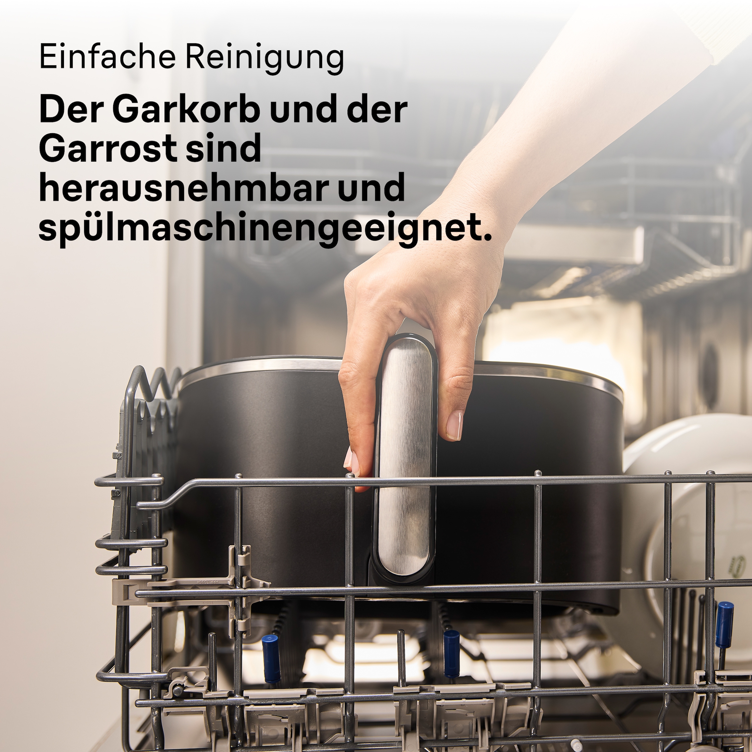 Braun Heißluftfritteuse »MultiFry HF 5054I BK« 2000 W 2 in 1-Gerät: Frittieren & Backen, 2.000 Watt, digitales Display