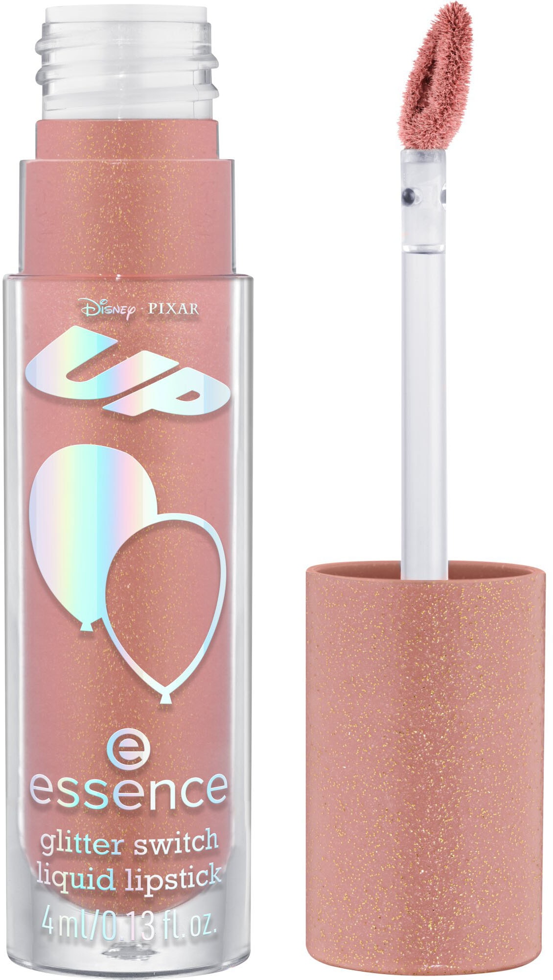 Essence Lippenstift »Disney Pixar Up glitter switch liquid lipstick«, (Set, 3 tlg.), mit intensiver Farbabgabe