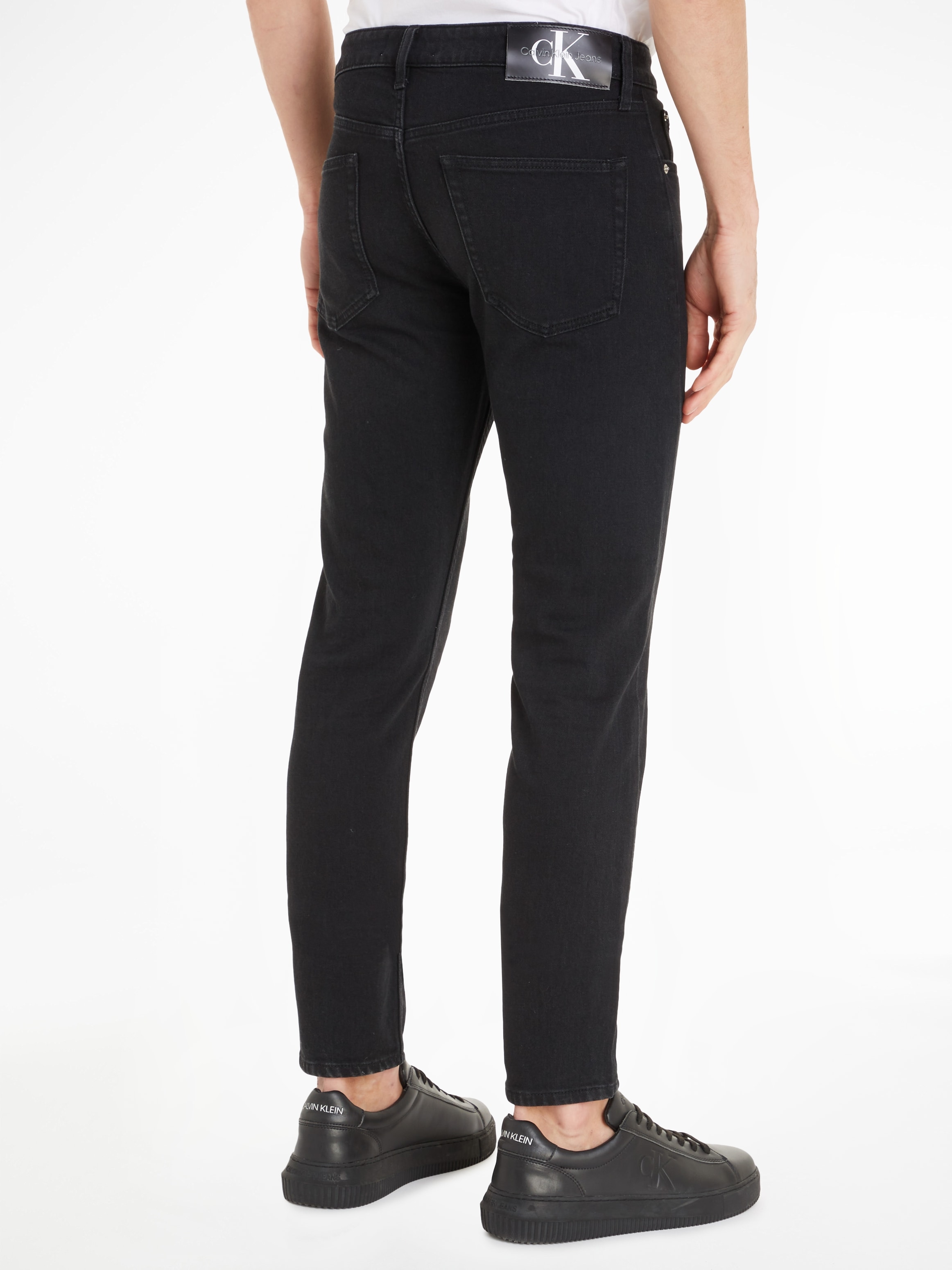 Calvin Klein Jeans Slim-fit-Jeans »SLIM TAPER«, mit Markenlabel