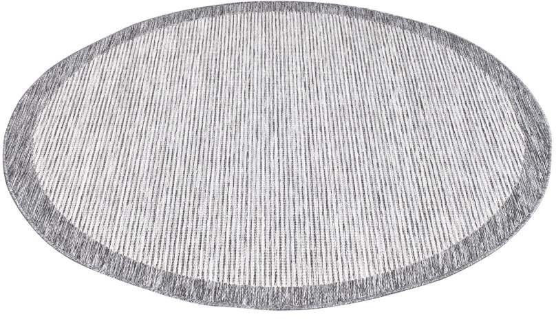 Carpet City Outdoorteppich »Outdoor 470«, rund, 5 mm Höhe, UV-beständig, Flachgewebe, auch in quadratischer Form erhältlich
