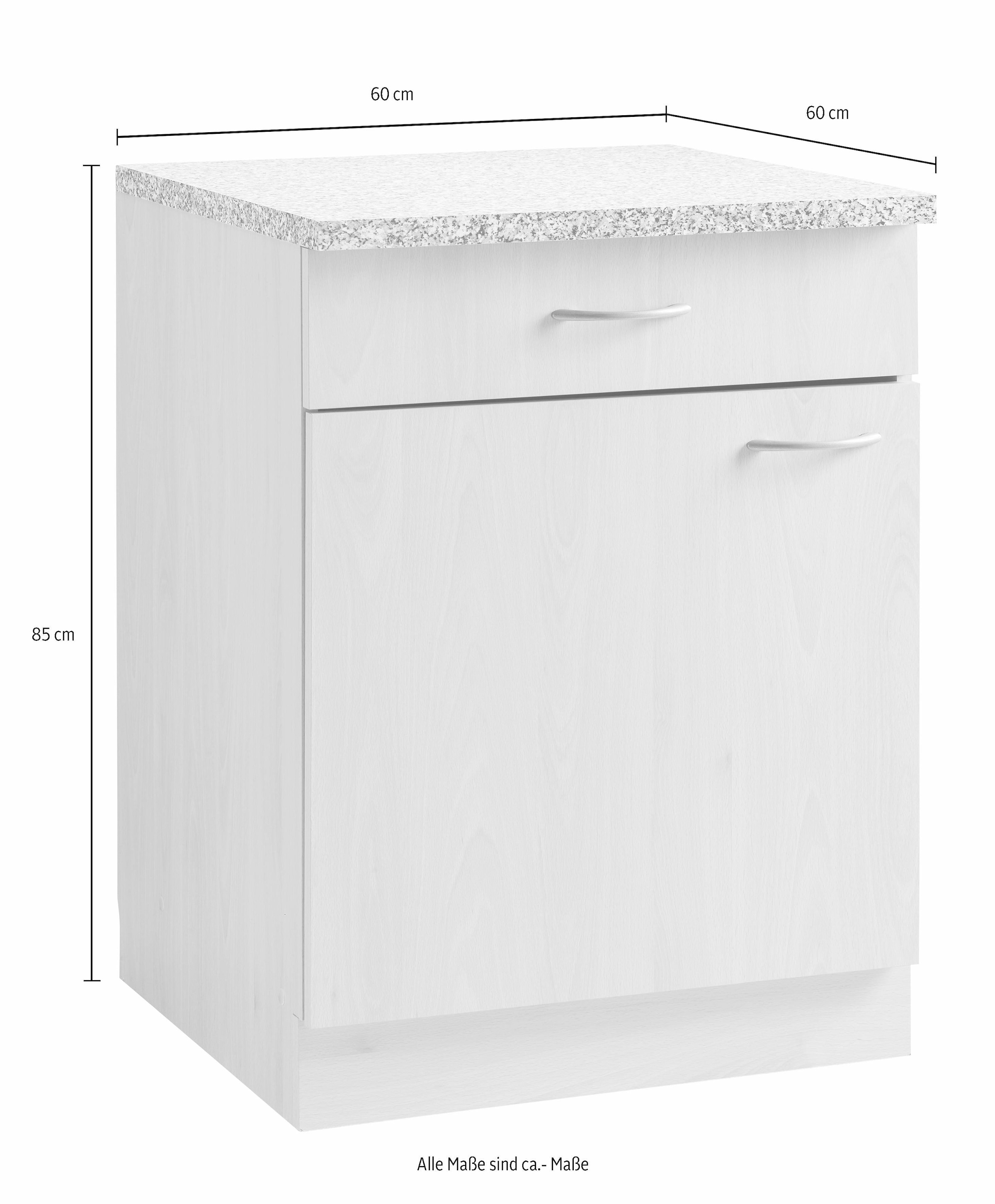 wiho Küchen Unterschrank »Kiel«, 60 cm breit auf Rechnung kaufen