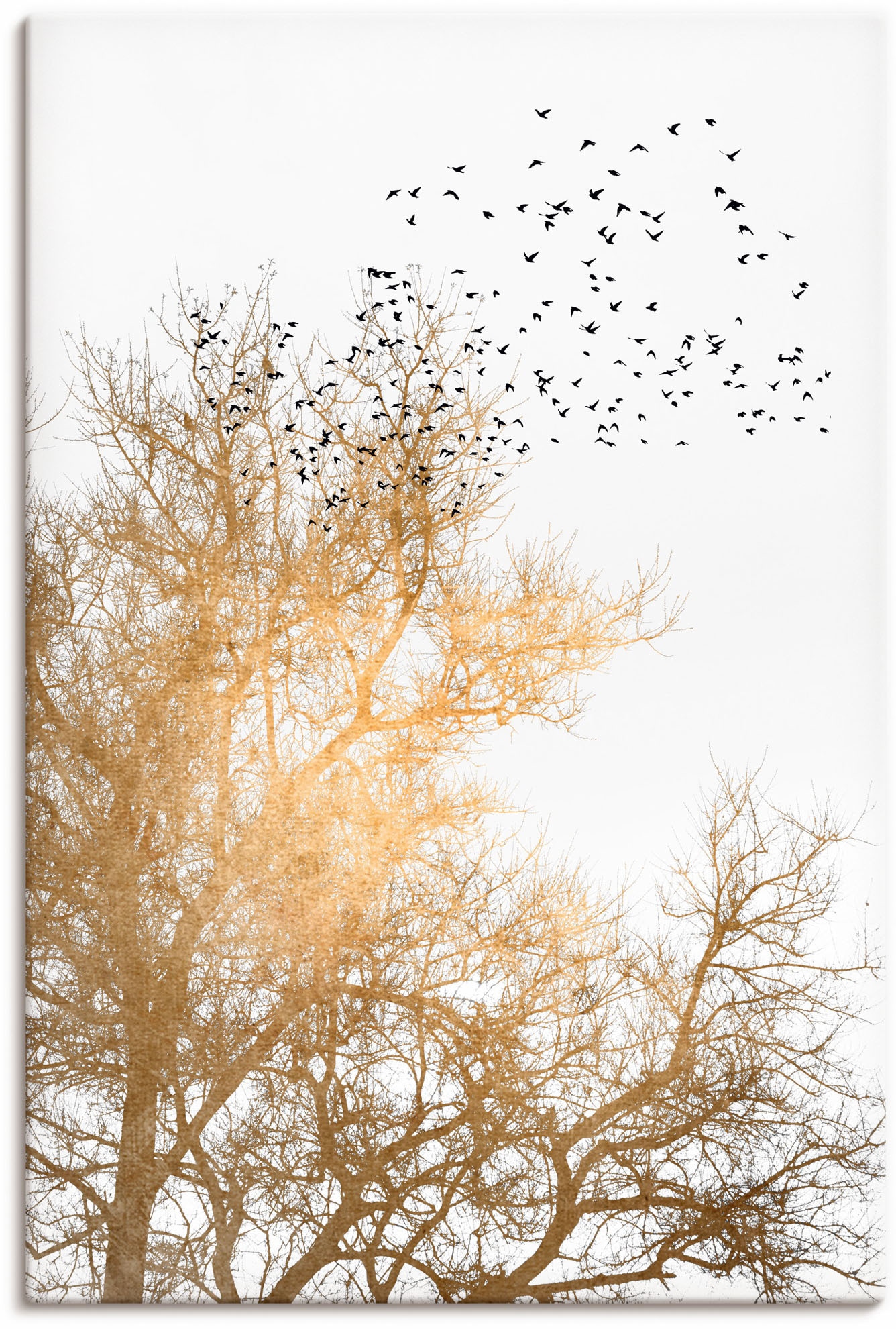 Artland Wandbild »Goldener Himmel«, Himmelsbilder, (1 St.), als Leinwandbil günstig online kaufen