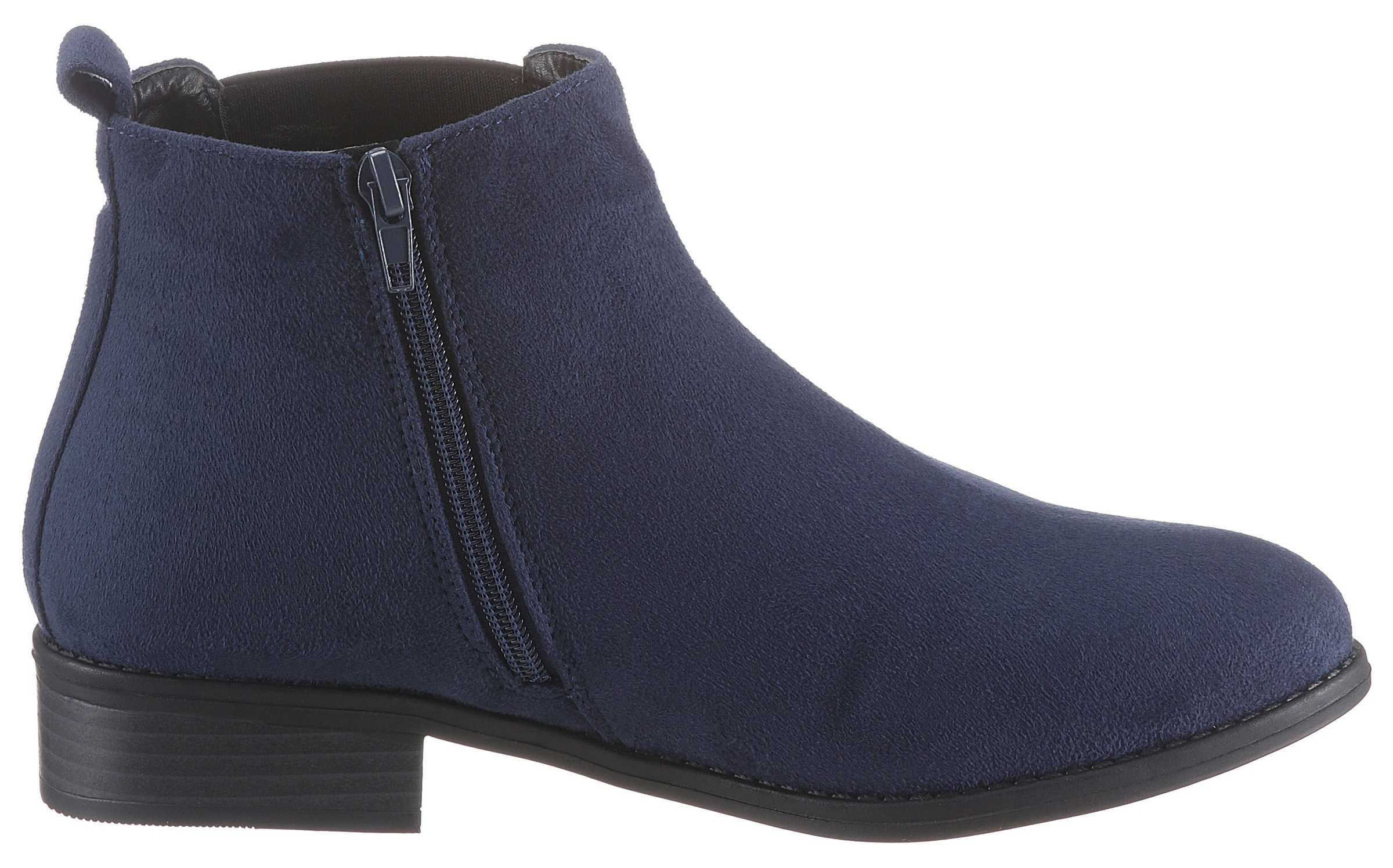 blaue Chelsea Boots