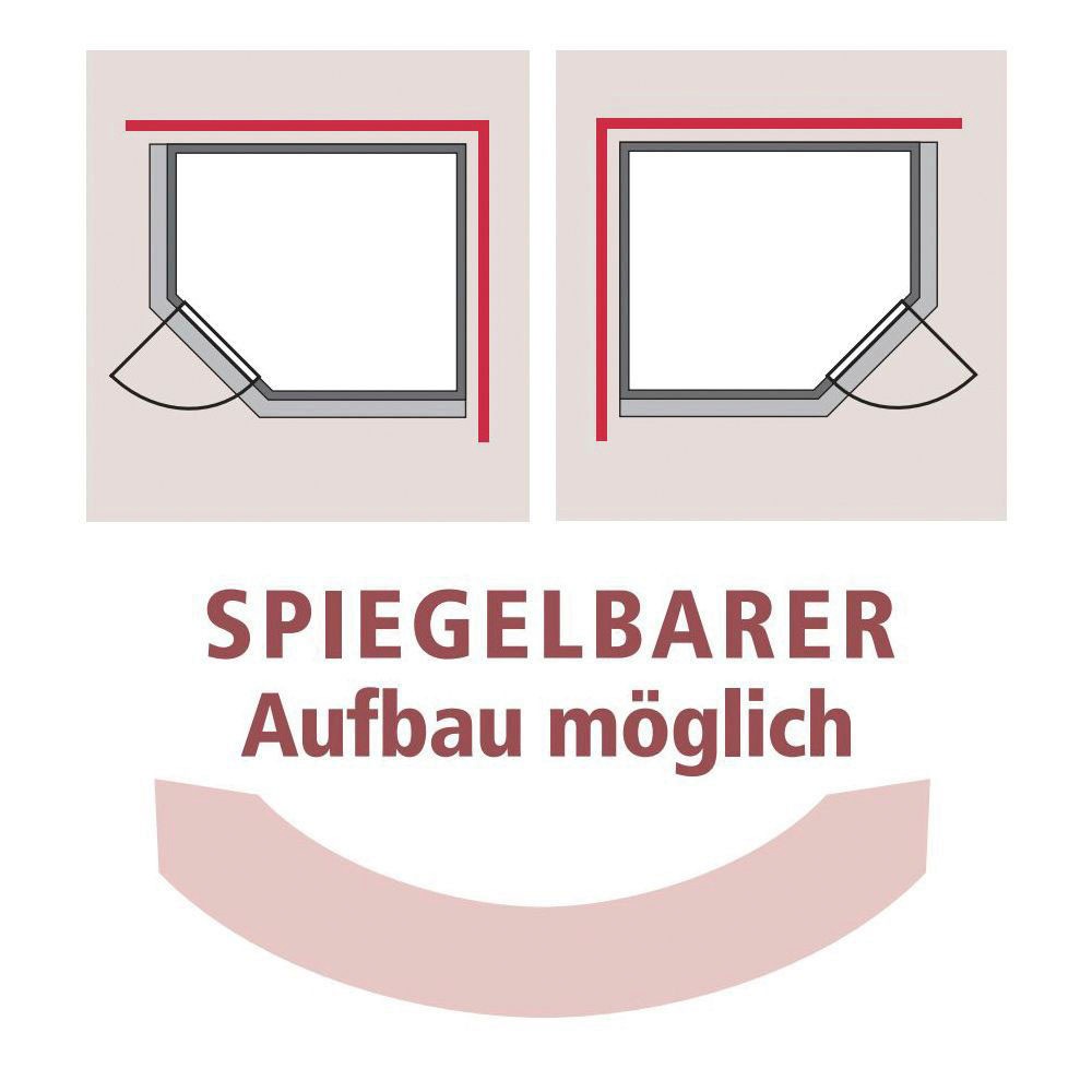 Karibu Sauna »Siirin« Set,  Ofen 9 kW Bio externe Strg easy