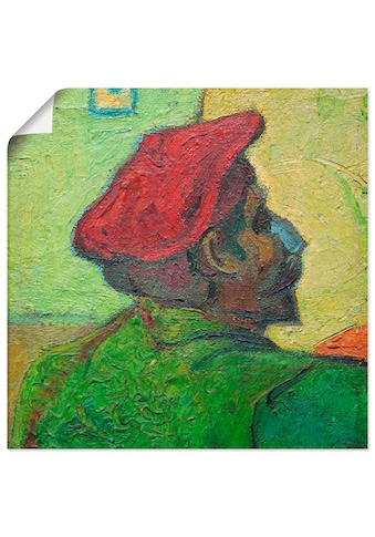 Kunstdruck »Paul Gauguin Gemälde v. V. van Gogh«, Porträts, (1 St.)