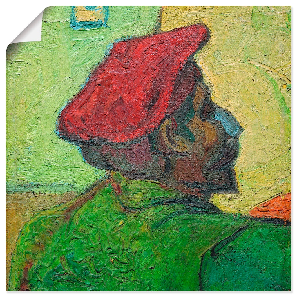 Artland Kunstdruck »Paul Gauguin Gemälde v. V. van Gogh«, Porträts, (1 St.), als Leinwandbild, Wandaufkleber oder Poster in versch. Größen