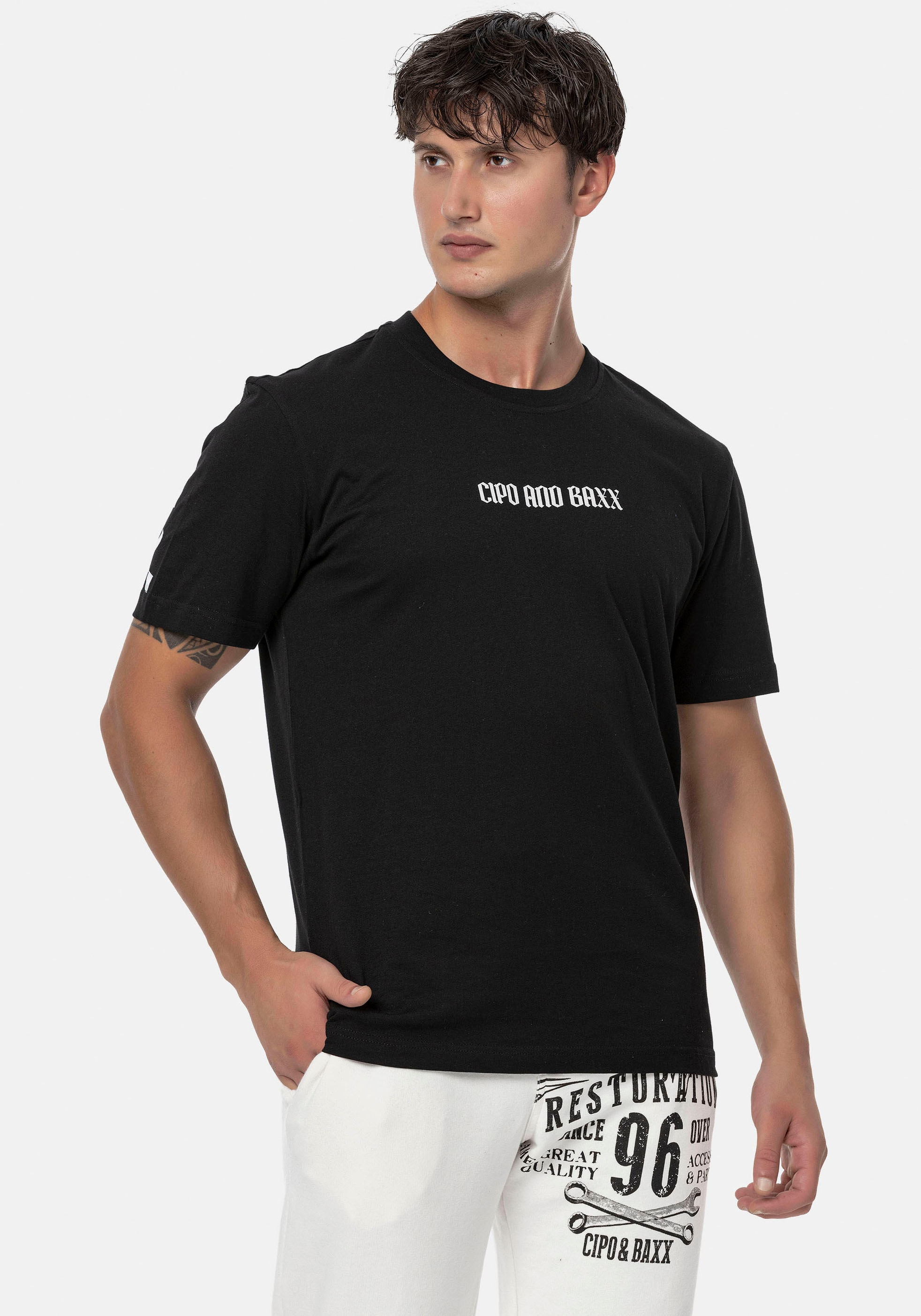 Cipo & Baxx Kurzarmshirt