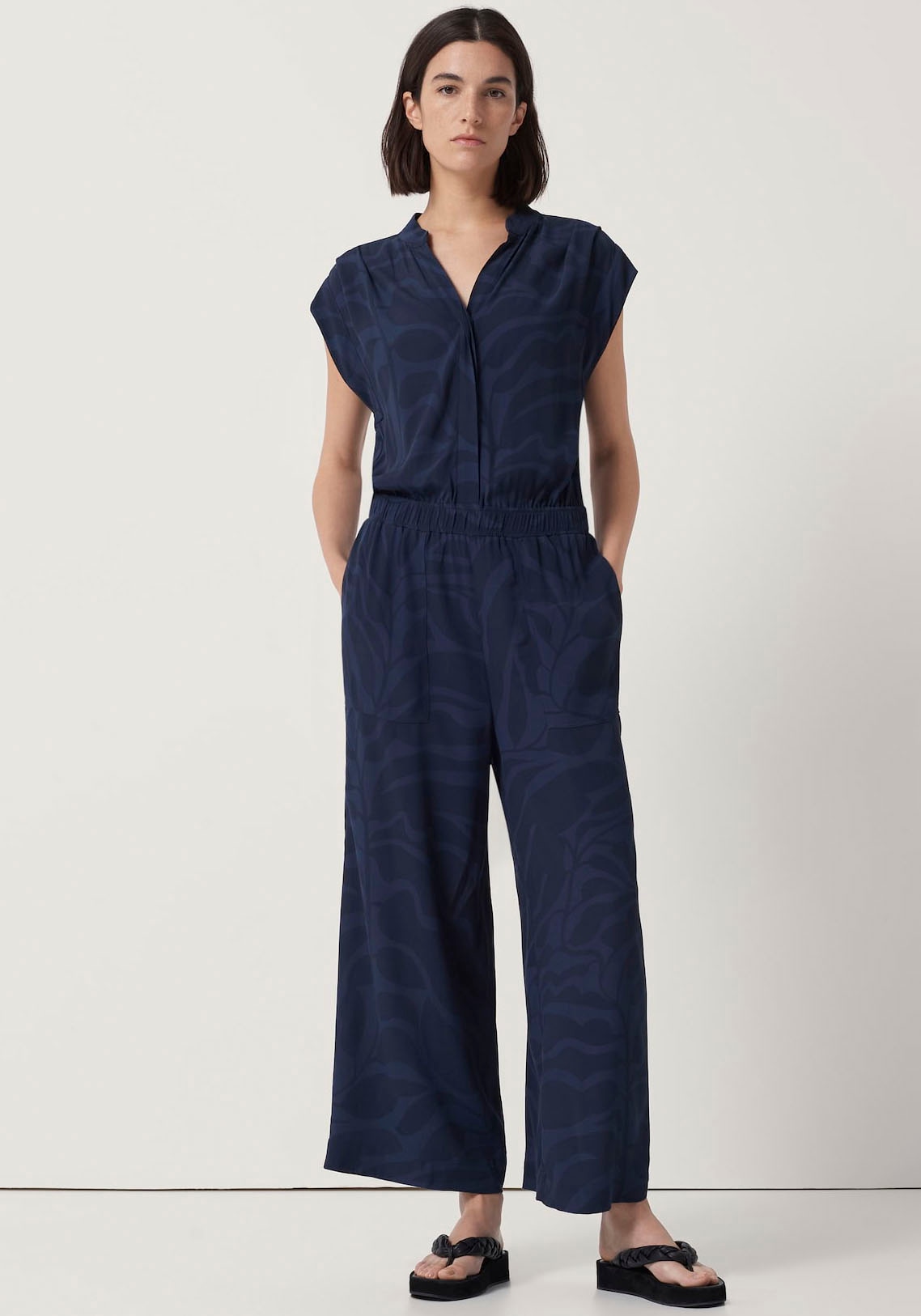someday Culotte-Overall »Cleola«, im grafischen Allover-Print kaufen