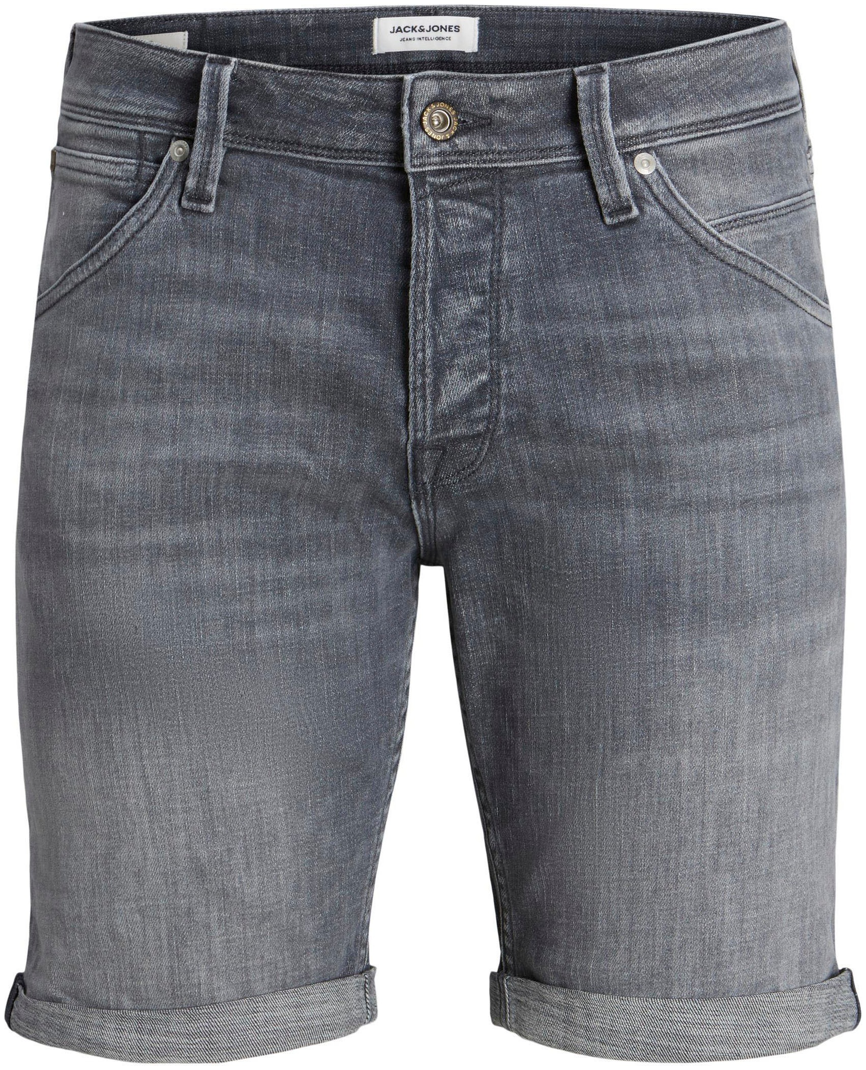 Bild von Jack & Jones Jeansshorts »JJIRICK JJFOX SHORTS GE 242 SN«, mit Umschlagsaum