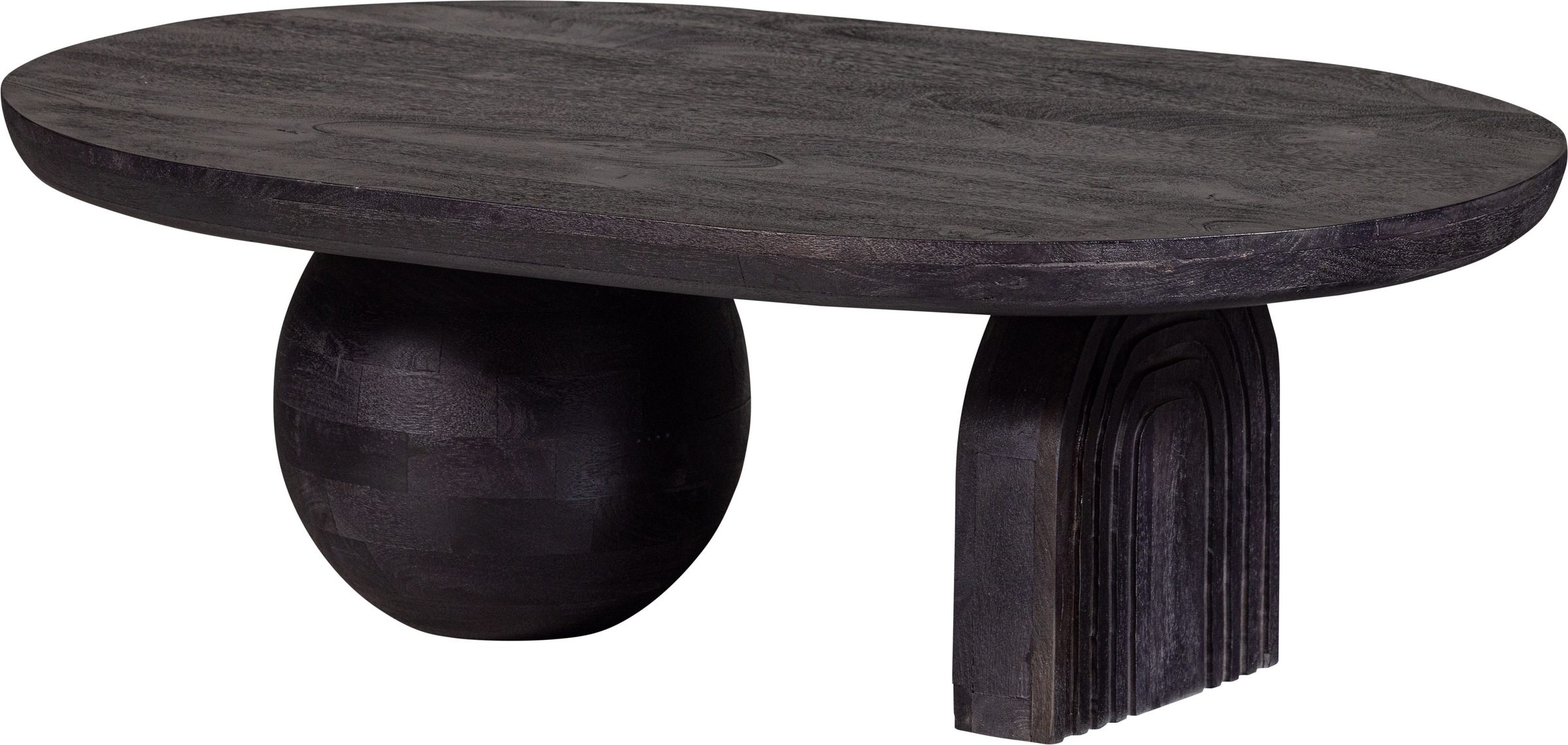WOOOD Couchtisch »Steppe«, aus Mangoholz, große Tischplatte, H 38 cm x B 11 günstig online kaufen