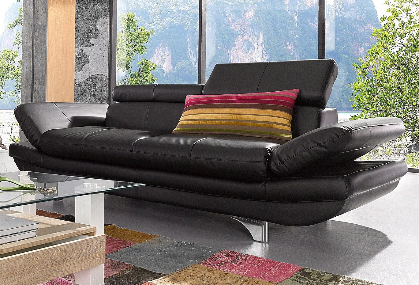 COTTA 2-Sitzer »Enterprise«, Big-Sofa, mit Armteilverstellung & Kopfteilver günstig online kaufen